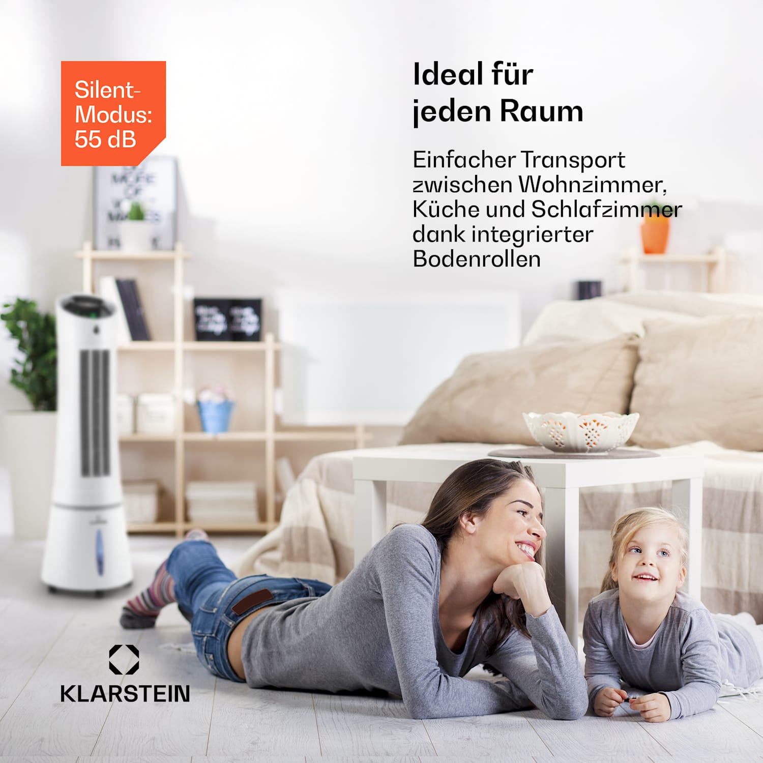 Skyscraper Ice Smart 4-in-1 Refroidisseur d'air & Ventilateur WiFi 210m³/h Télécommande 210 m³/h | Oui | Blanc