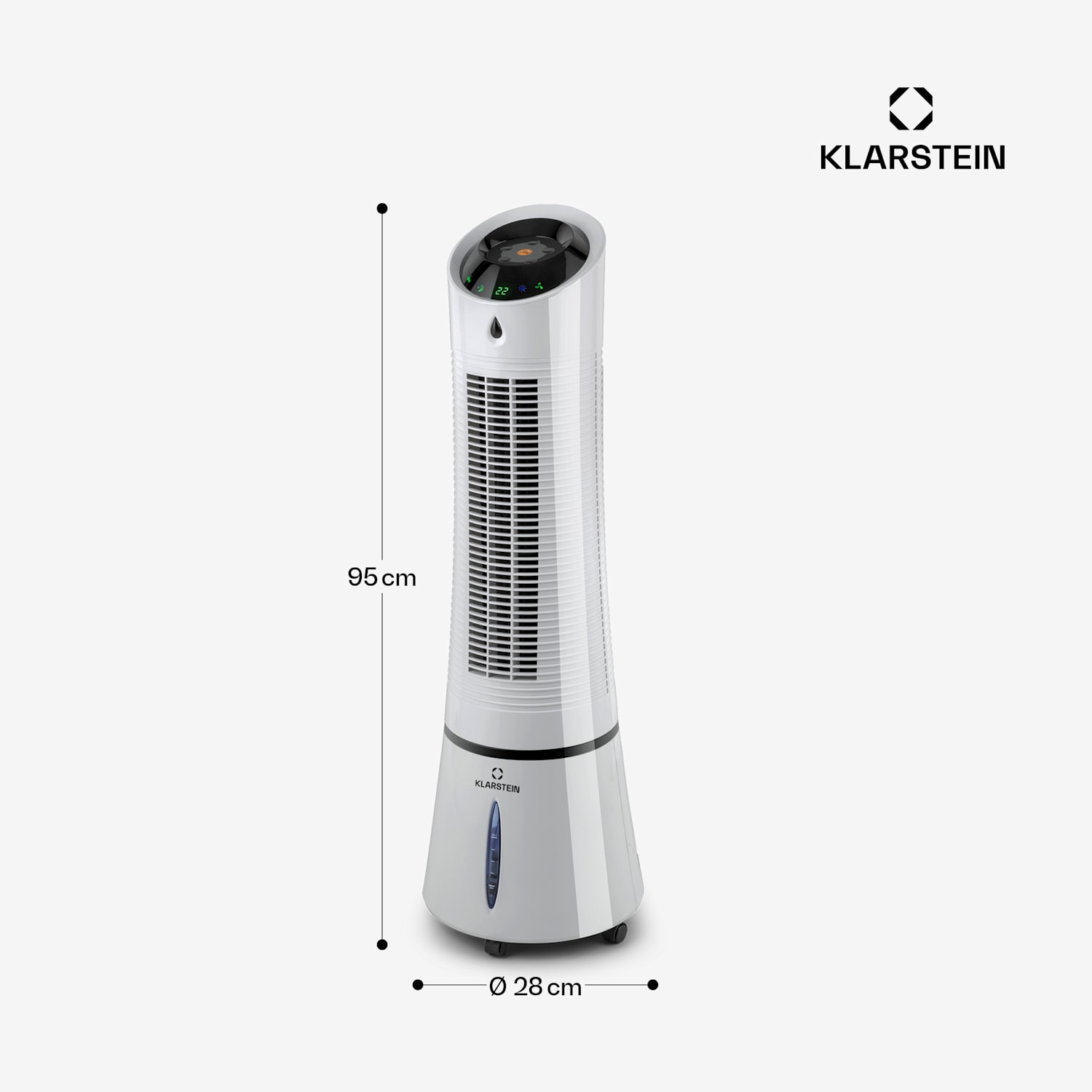 Skyscraper Ice Smart 4-in-1 Ventilatore & raffrescatore WiFi 210m³/h Telecomando 