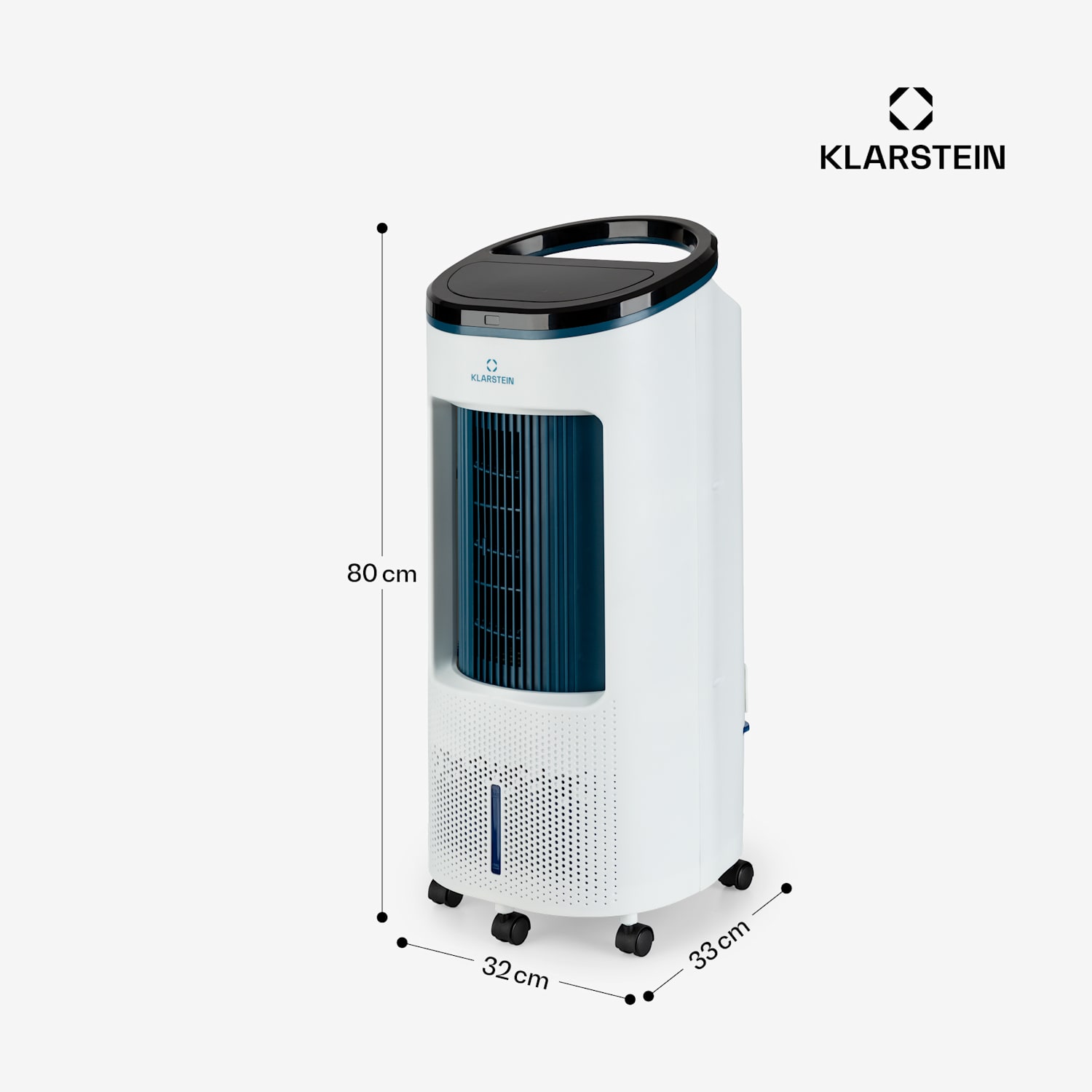 IceWind Plus Smart Smart Refroidisseur d'air 4-en-1 Ventilateur Humidificateur Purificateur d'air Contrôle par application 330 m³/h | Oui | Blanc / noir