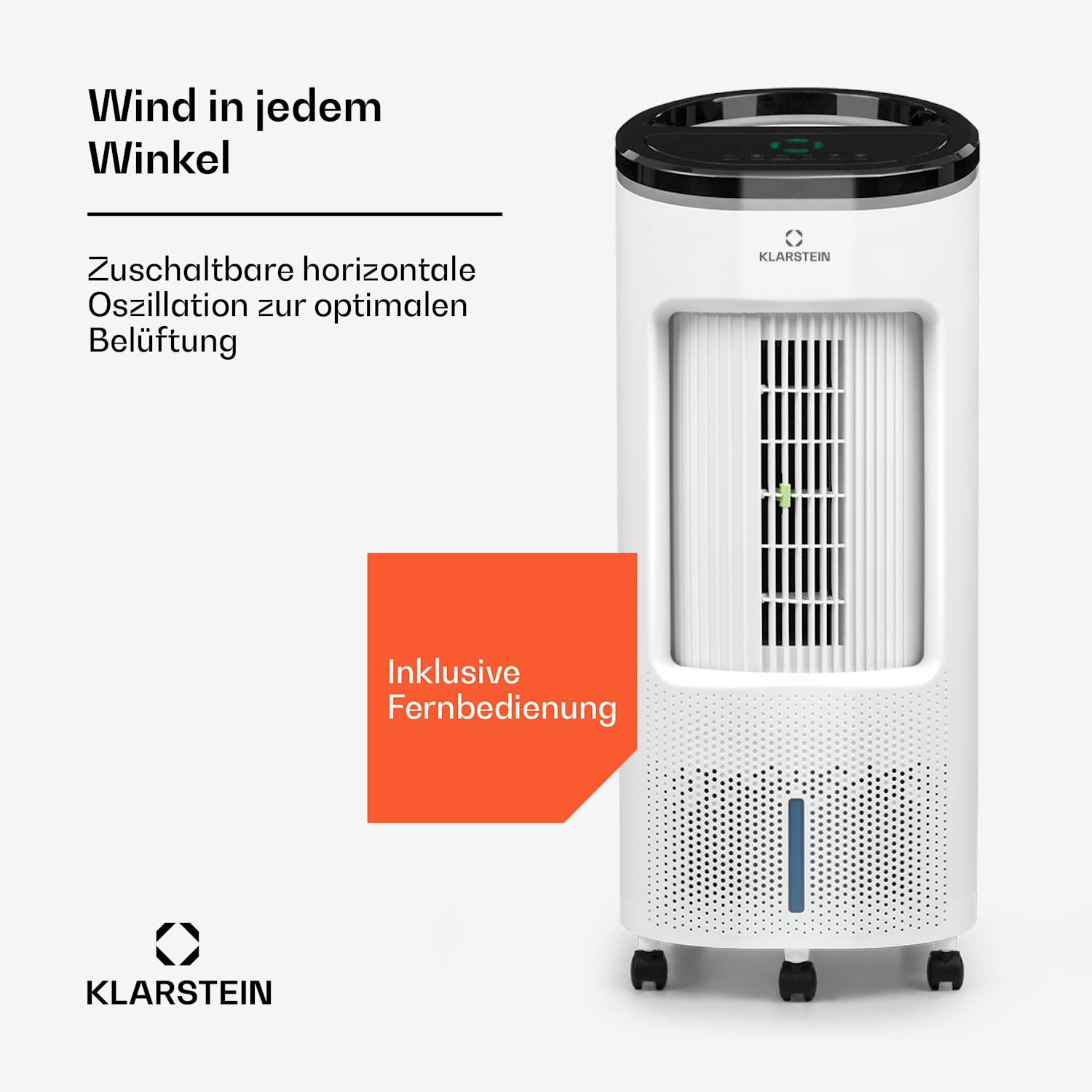 IceWind Plus Smart Smart Refroidisseur d'air 4-en-1 Ventilateur Humidificateur Purificateur d'air Contrôle par application 330 m³/h | Oui | Blanc