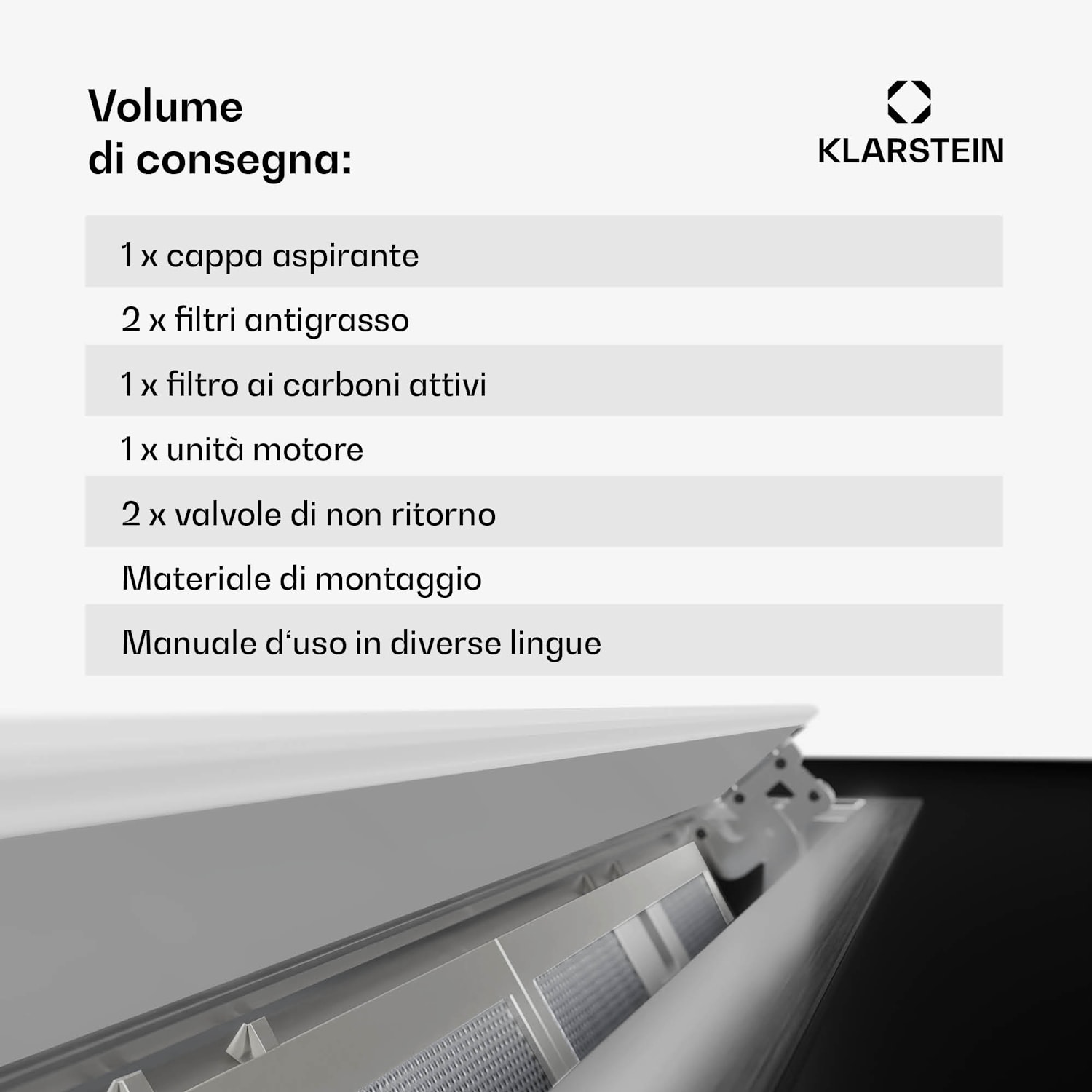 Brisa - Cappa aspirante a scomparsa in acciaio inox, 90 cm, 708 m³/ora, A+ 90 cm | Acciaio inox
