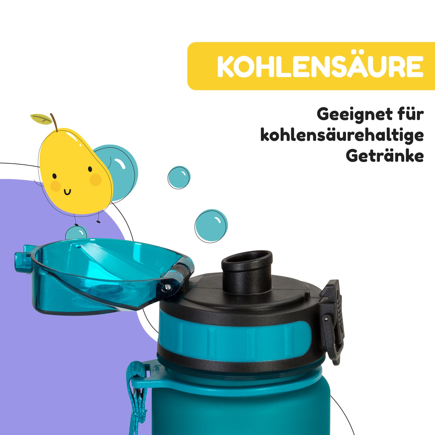 Gourde Wakaba 400 ml Tritan sans BPA 