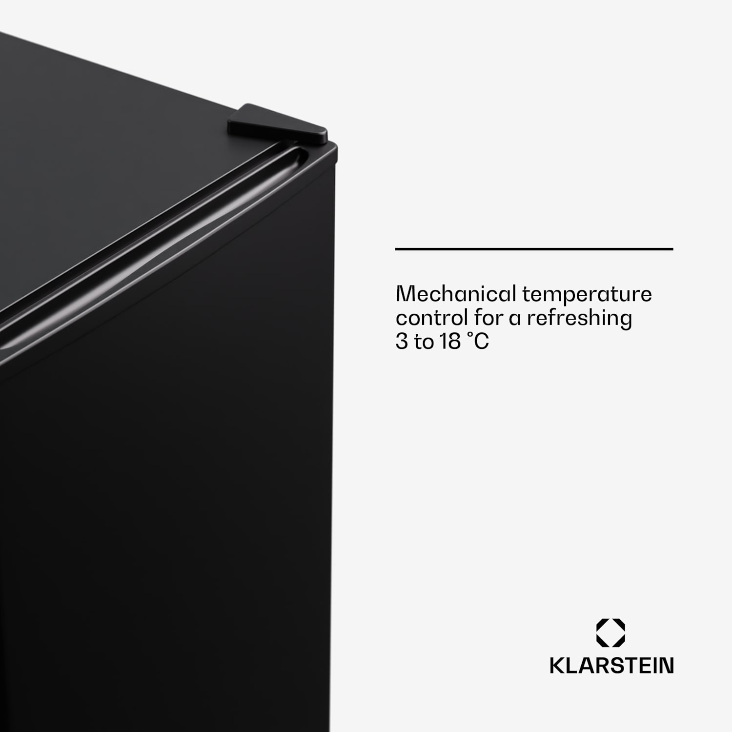Mini-frigorífico Matterhorn 68, 68 litros 35 dB compacto com fechadura 68 L | Preto