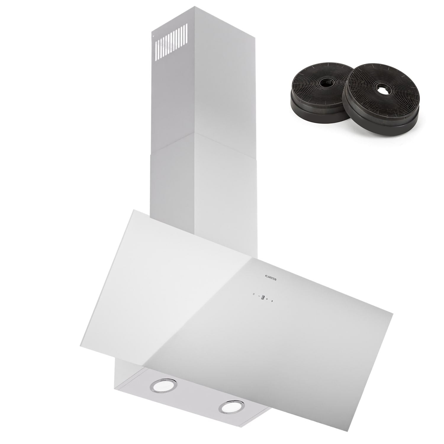 Laurel 90 Dunstabzugshaube 90cm Abluft: 247 m³/h LED Touch 