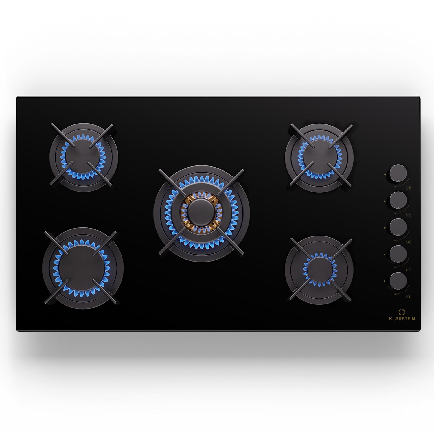  Klarstein Goldflame 5 gas hob 5-burner side control 