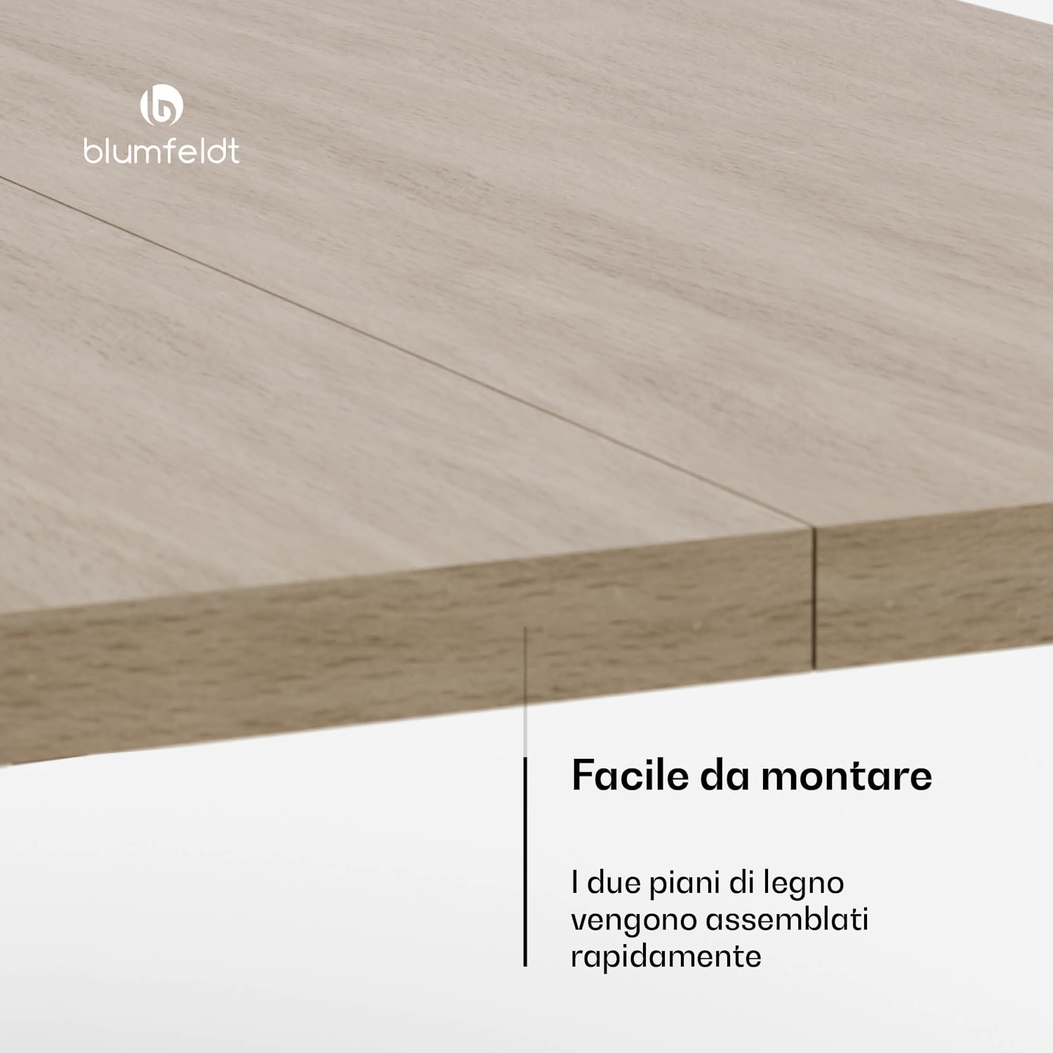 Piano del tavolo Bearsdon 200 x 100 cm per cucina e sala da pranzo | Legno stratificato robusto 200 x 100 | Pino
