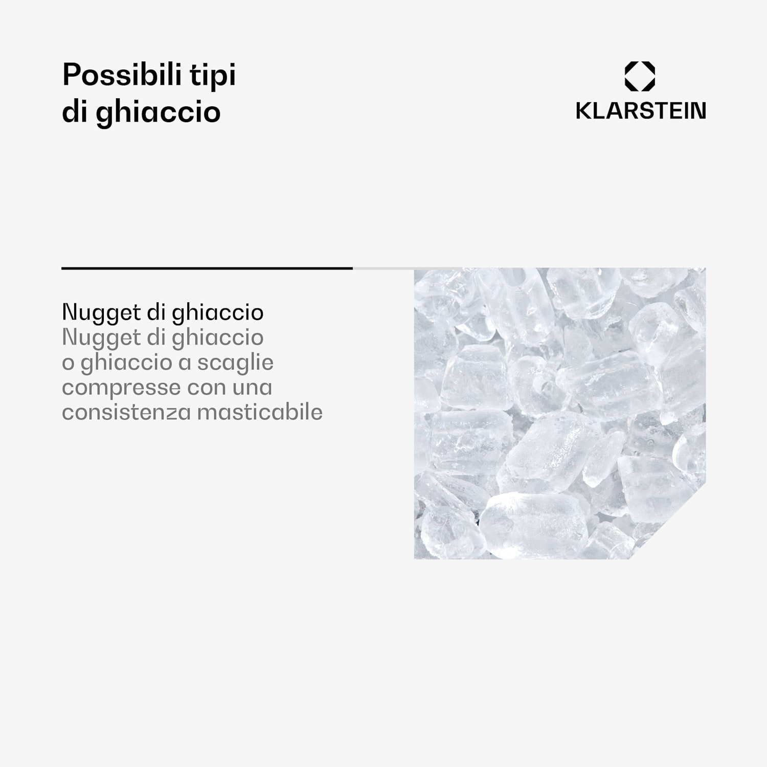 Glacial Pro - Ice maker per ghiaccio granulare, macchina per ghiaccio granulare, modalità rapida, compressore da 200 watt, 15 kg di ghiaccio granulare al giorno, funzionamento silenzioso 