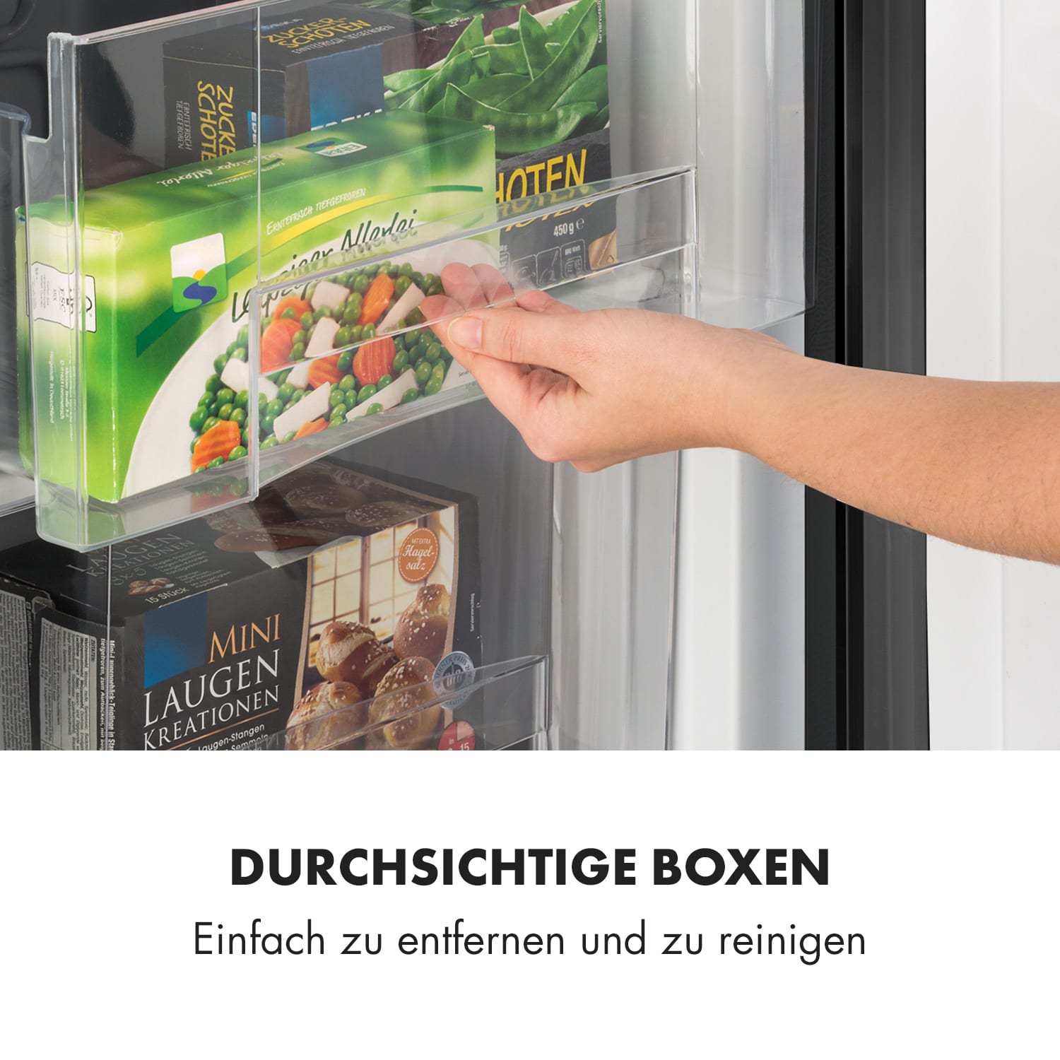 Garfield XXL Gefrierschrank 80l 3 Boxen Thermostat 