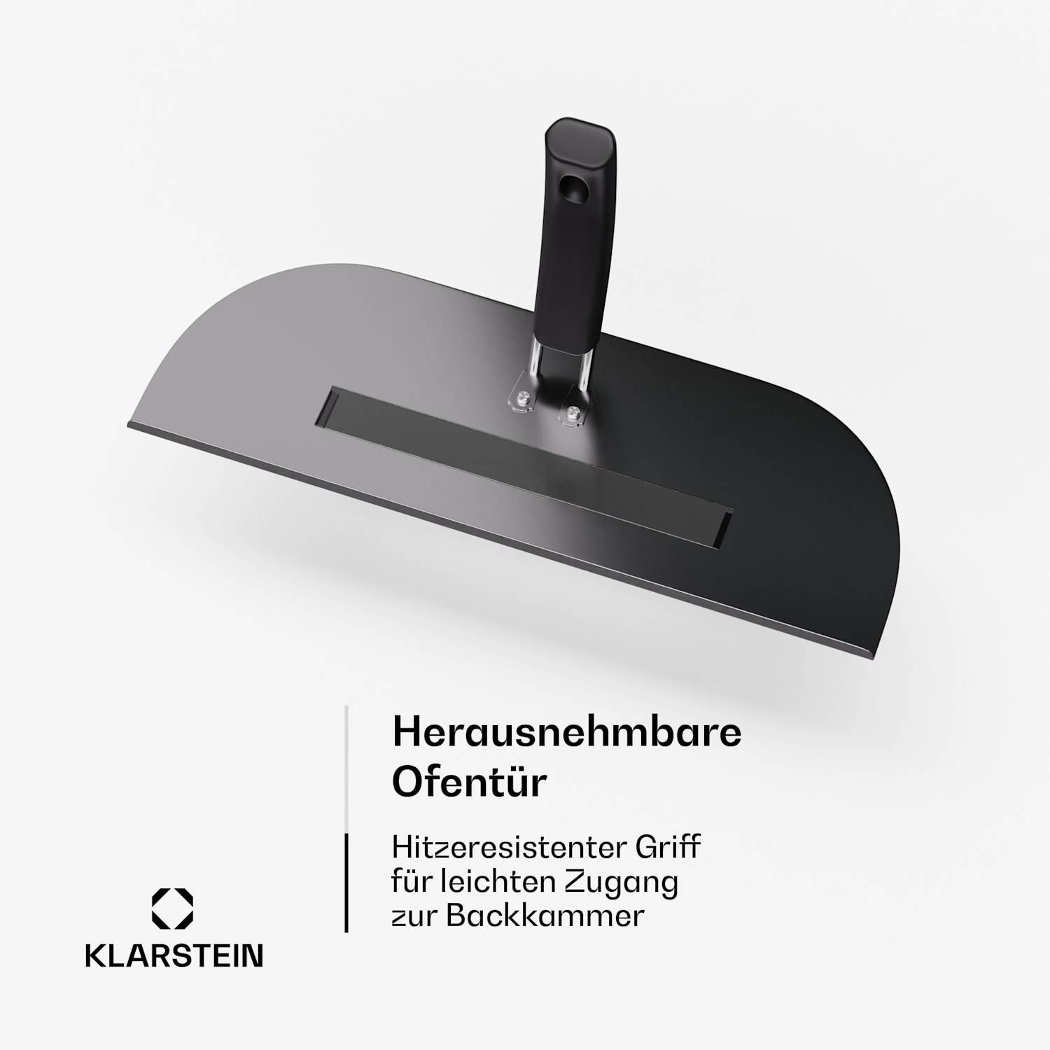 Klarstein FornoVetro Pizzaofen für den Außenbereich | Duale Heizelemente | 2200W | 450°C | Cool Touch 