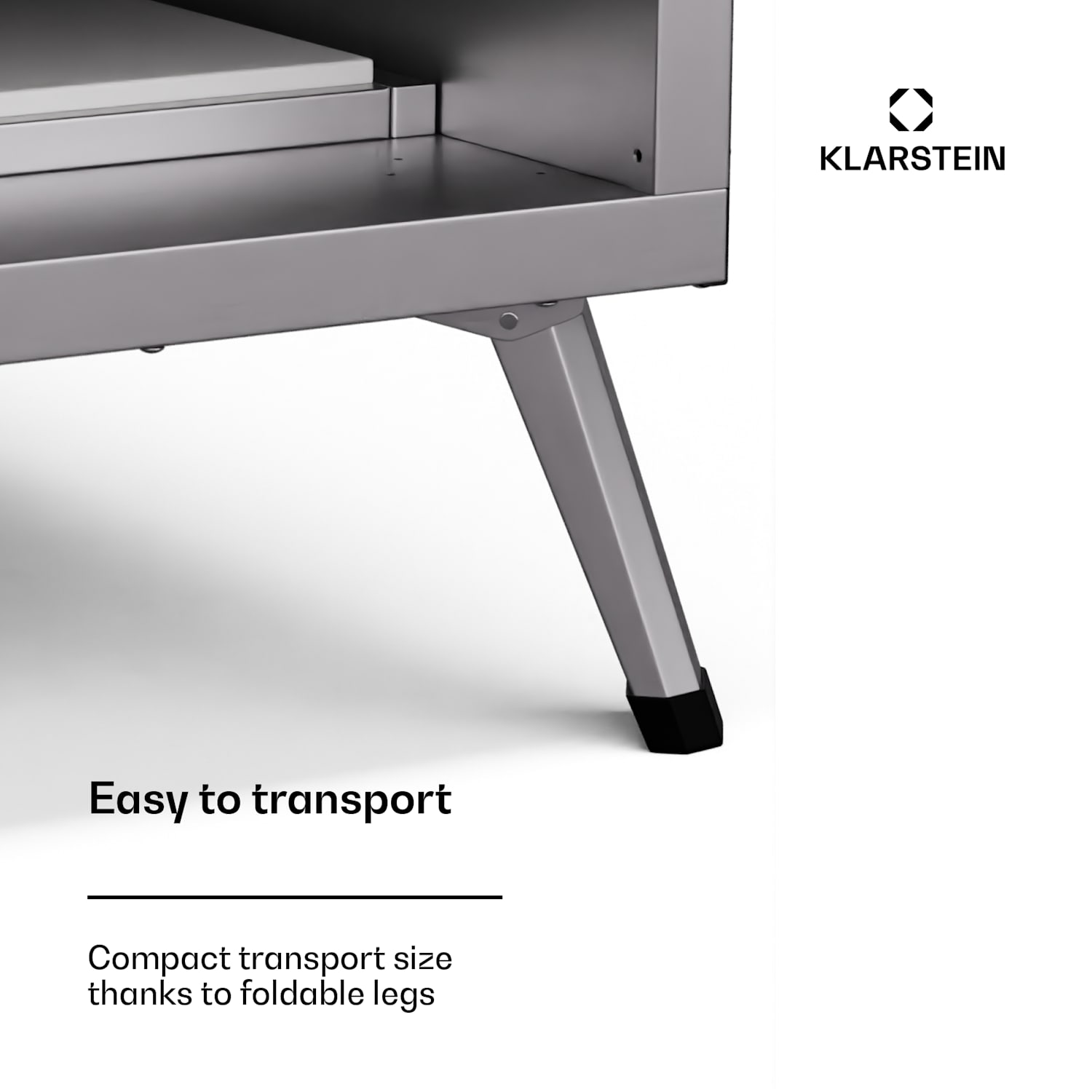 Klarstein LaFiamma pizza oven | for outdoor use | dual heating elements | 2200W power | up to 450°C 