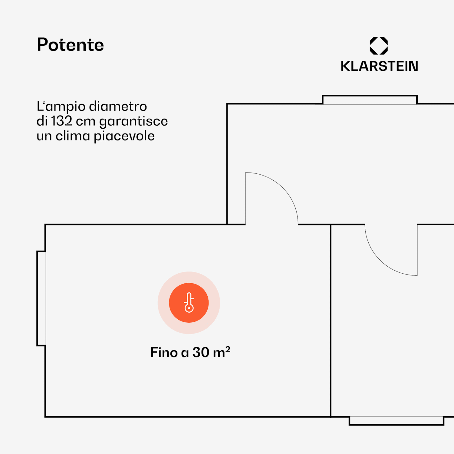 Ventilatore da soffitto Santa Elena Smart 52" 10260m³/h pale in vero legno 6 impostazioni di velocità telecomando Gestione da app Acero