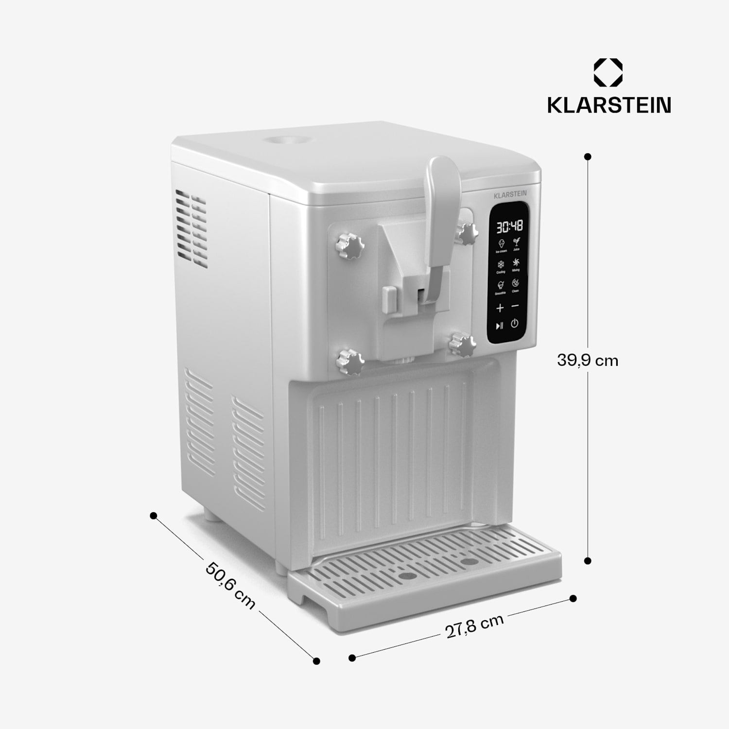 SweetSwirl - Gelatiera | Gelati, frullati e frappè | Pulizia automatica Bianco