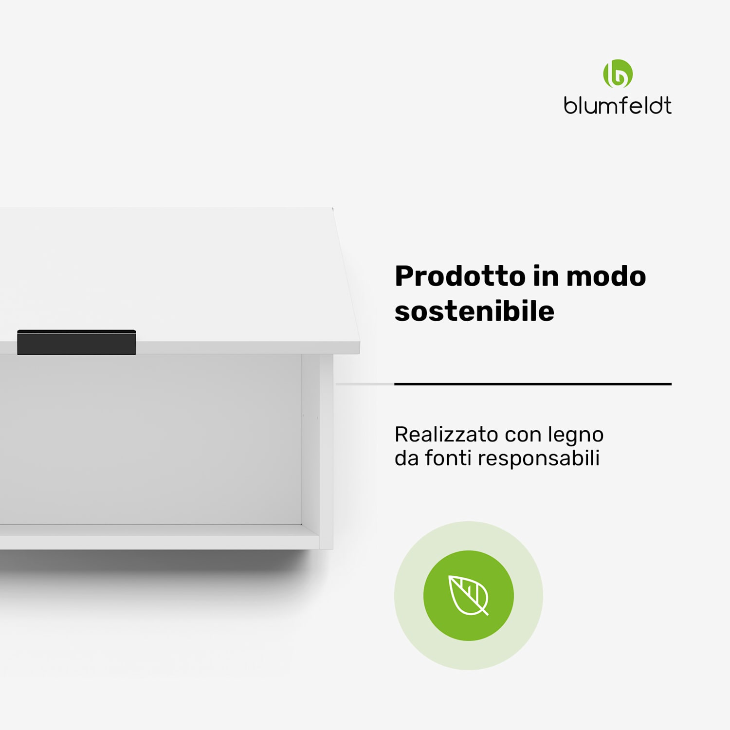 WoodVista - Mobile per cappe aspiranti | Robusto | Montanti a gas | Facile da pulire Pensile per cappa aspirante | Bianco