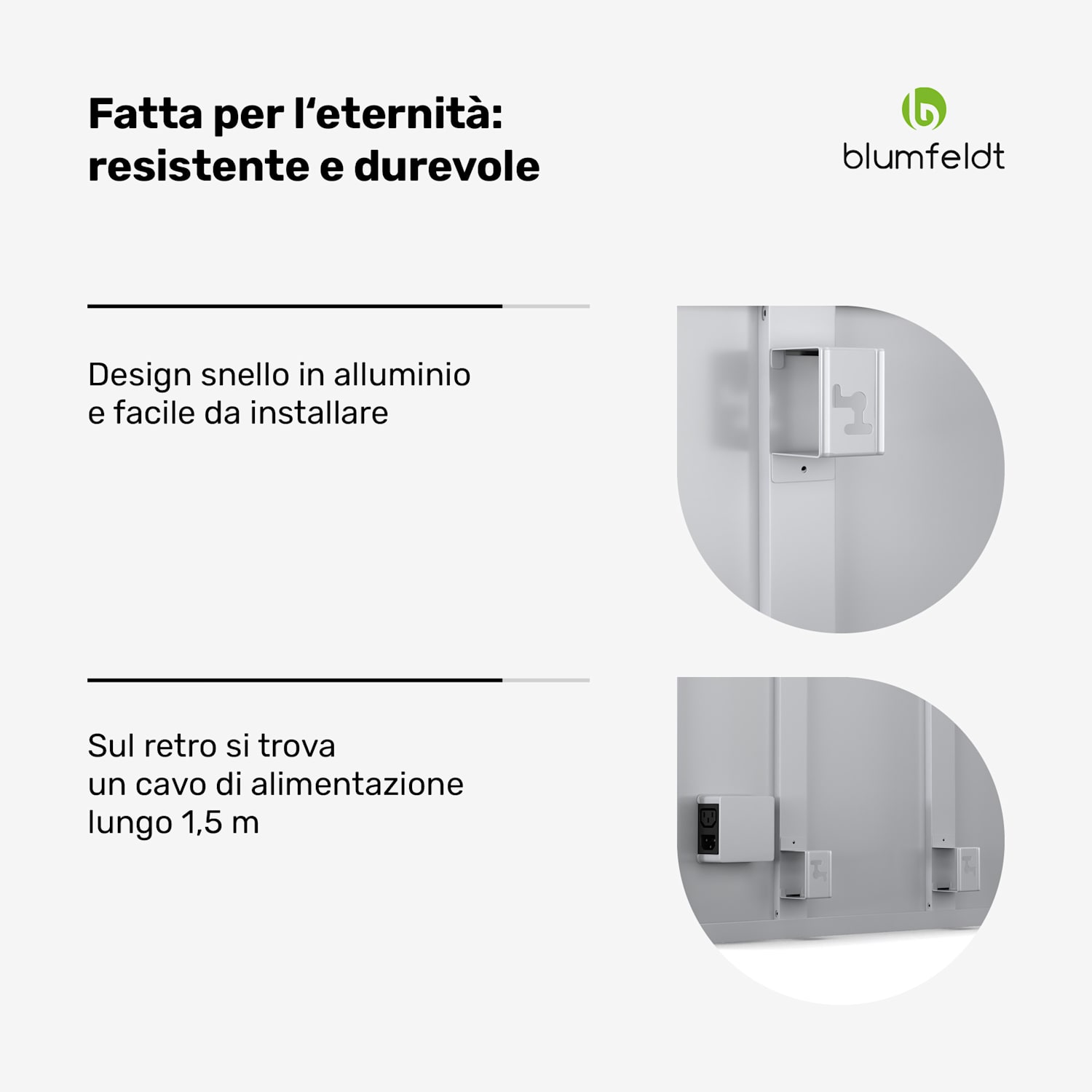 RadiantSmart IR Heater | Stufa a infrarossi | Termostato esterno | 600 W | Efficienza energetica Base | 60 x 100 cm | Bianco