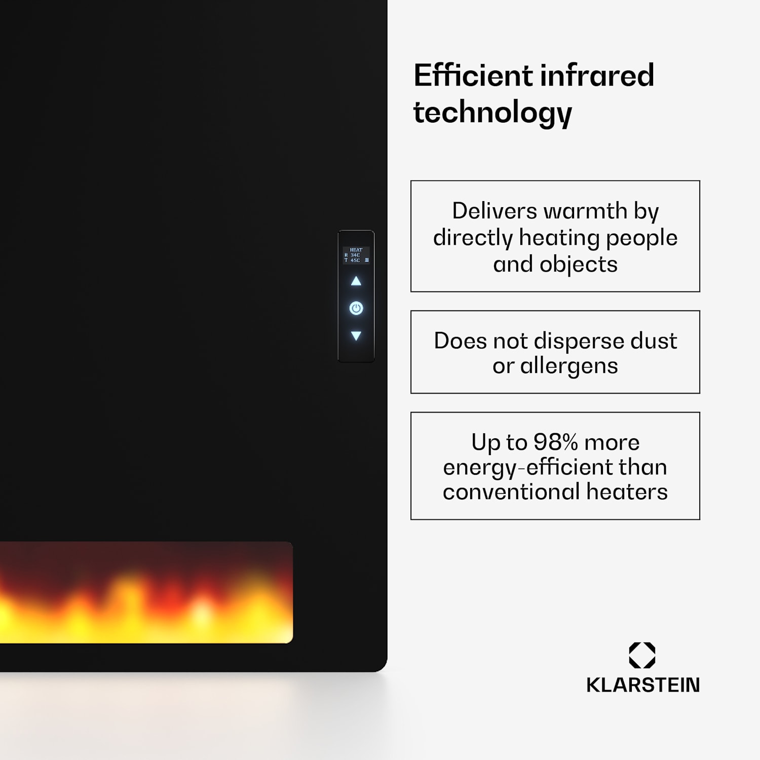ZenHeat Graphene Wall-Mounted Heater 1110W 1110 W