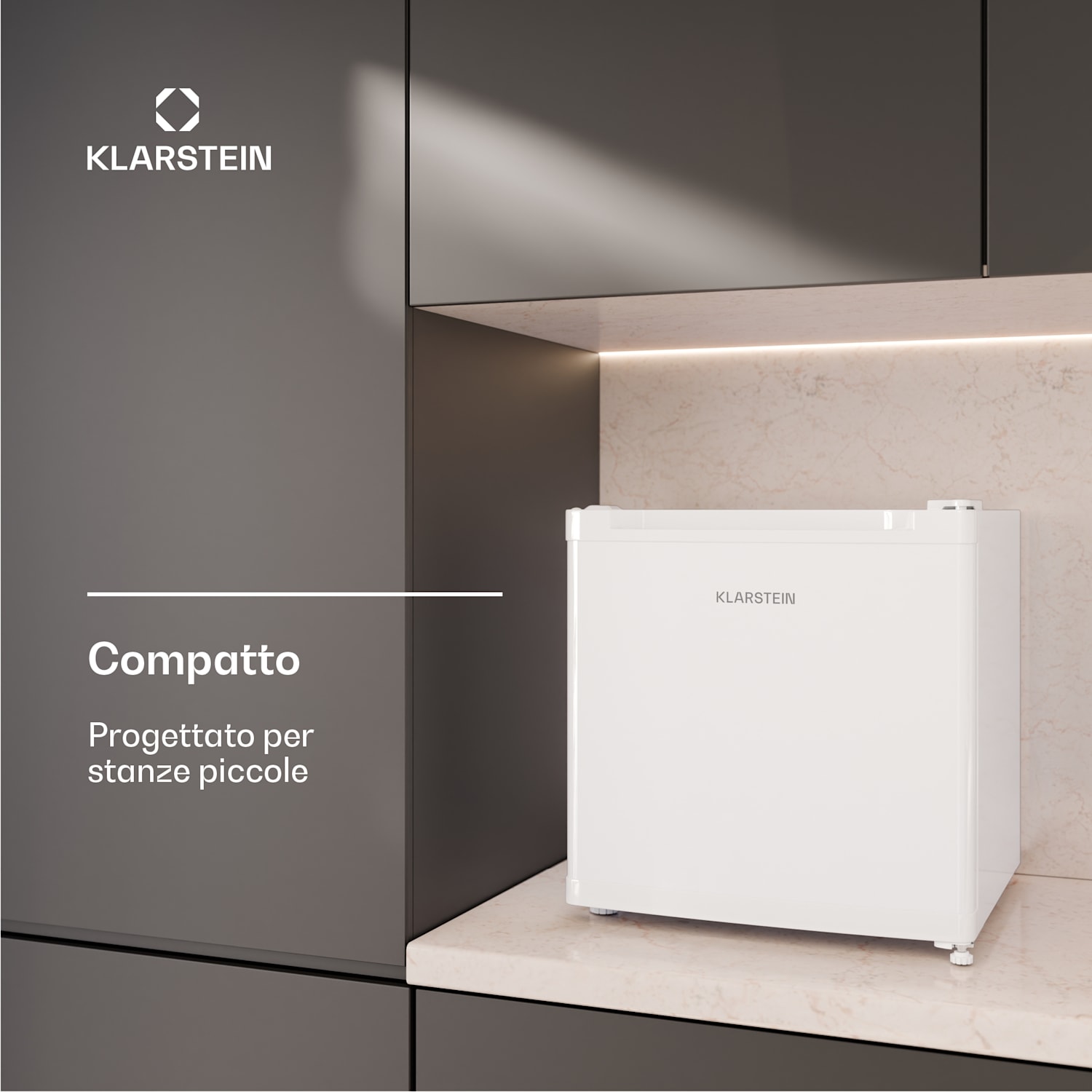 Irene - Frigorifero/congelatore | Compatto | Congelatore e frigorifero in uno | Risparmio energetico Classico | Bianco