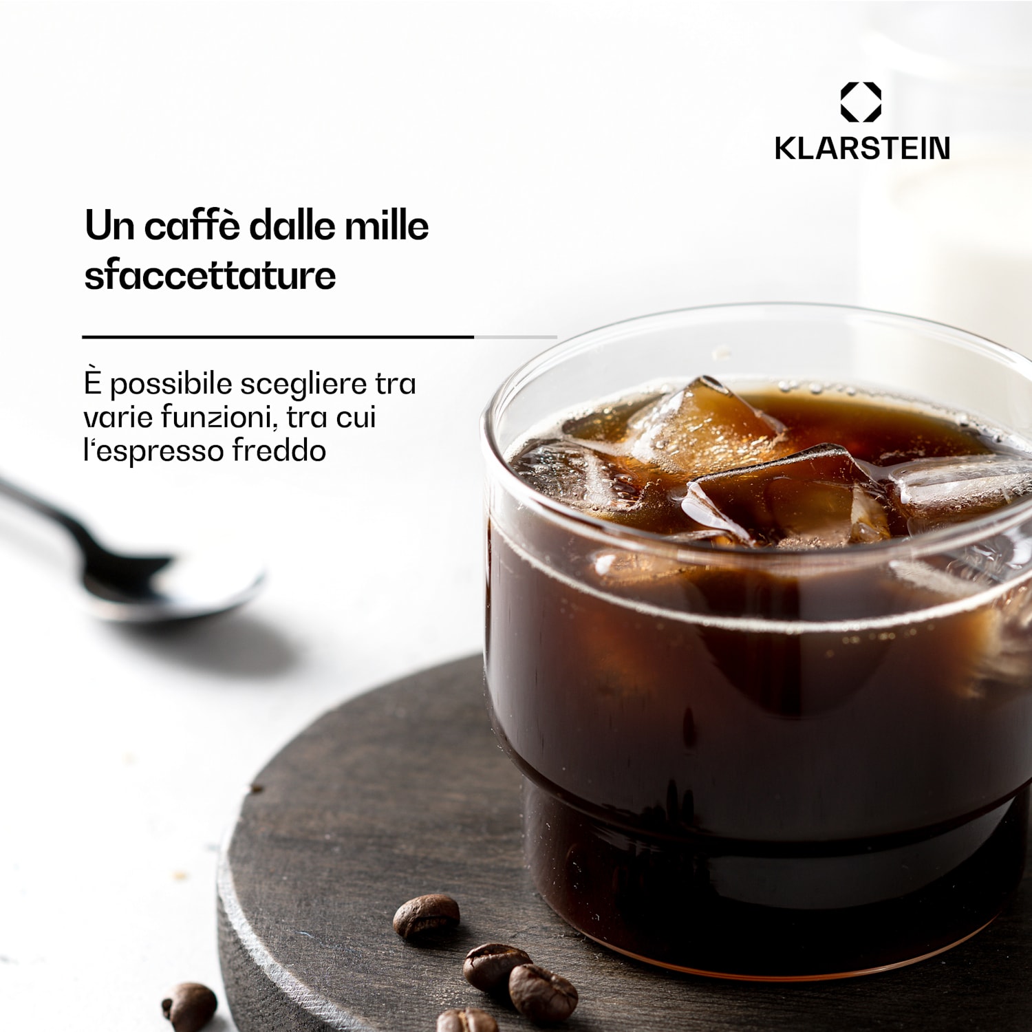 SteelPresso Touch - Macchina del caffè | Display touch | 20 bar | Acciaio inox schermo touch | Acciaio inox