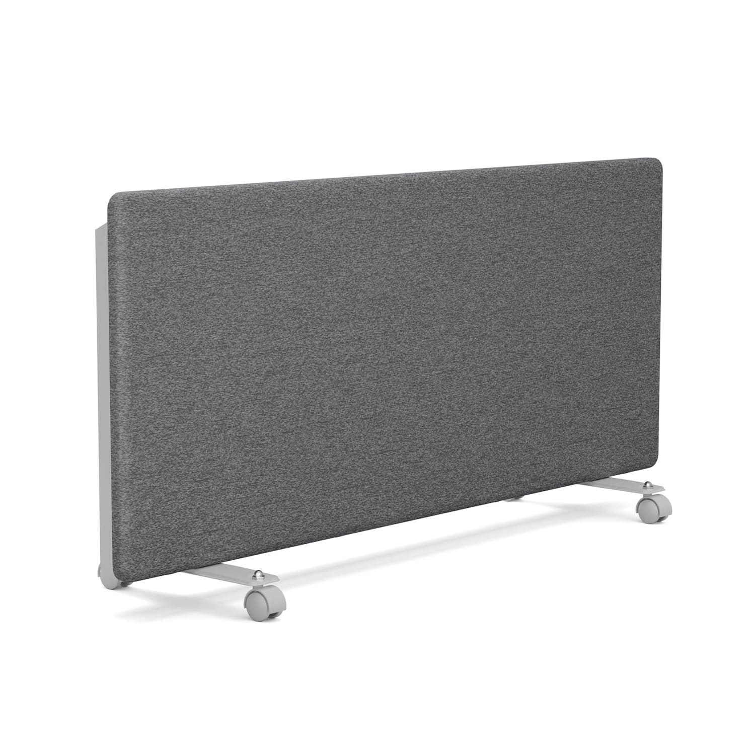 ThermaTouch Konvektor | 2.000 W | elegantes Design | Touch-Bedienung | bis 20 m² Tessile | 94 x 40 cm | Grigio