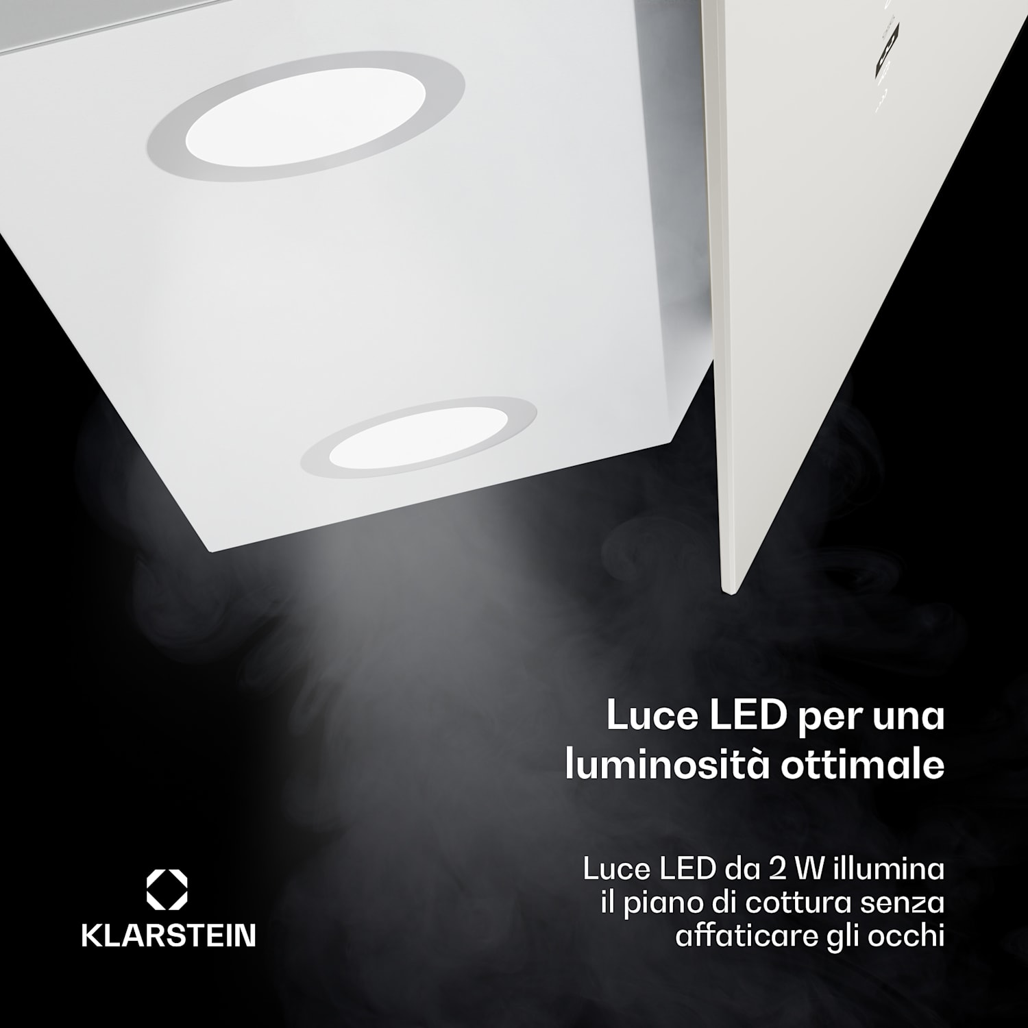 Alina - Cappa aspirante | 60 cm | Smart | 600 m³/ora | Silenziosa | Classe energetica A 