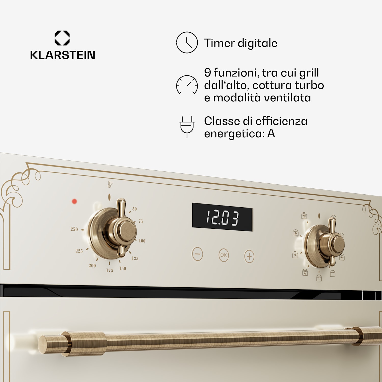 Victoria Slim 45 cm - Forno 