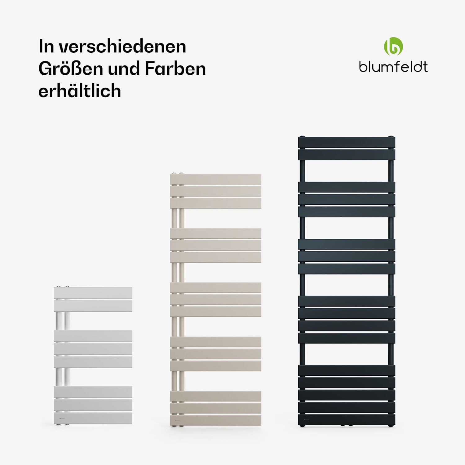 Fairmont Heizkörper | 45 x 80 cm | Wandmontage | Modernes Design | Warmwasserbetrieb 45 x 80 cm | Sand