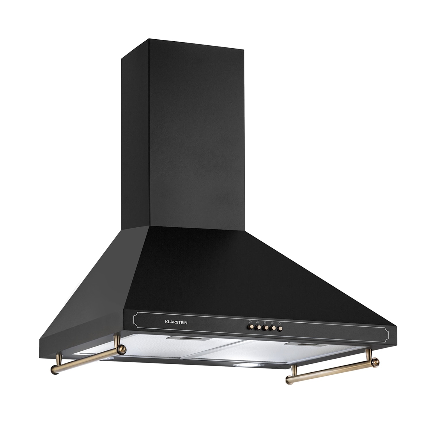 Victoria 60 Duo Set Gas | Piano cottura a gas | Cappa aspirante Gas da 60 cm | Nero