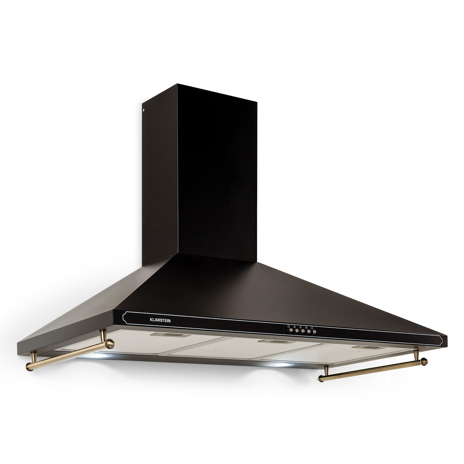 Victoria 90 - Set con cappa e piano a induzione | 90 cm | Piano cottura a induzione | Cappa aspirante Induzione da 90 cm | Nero