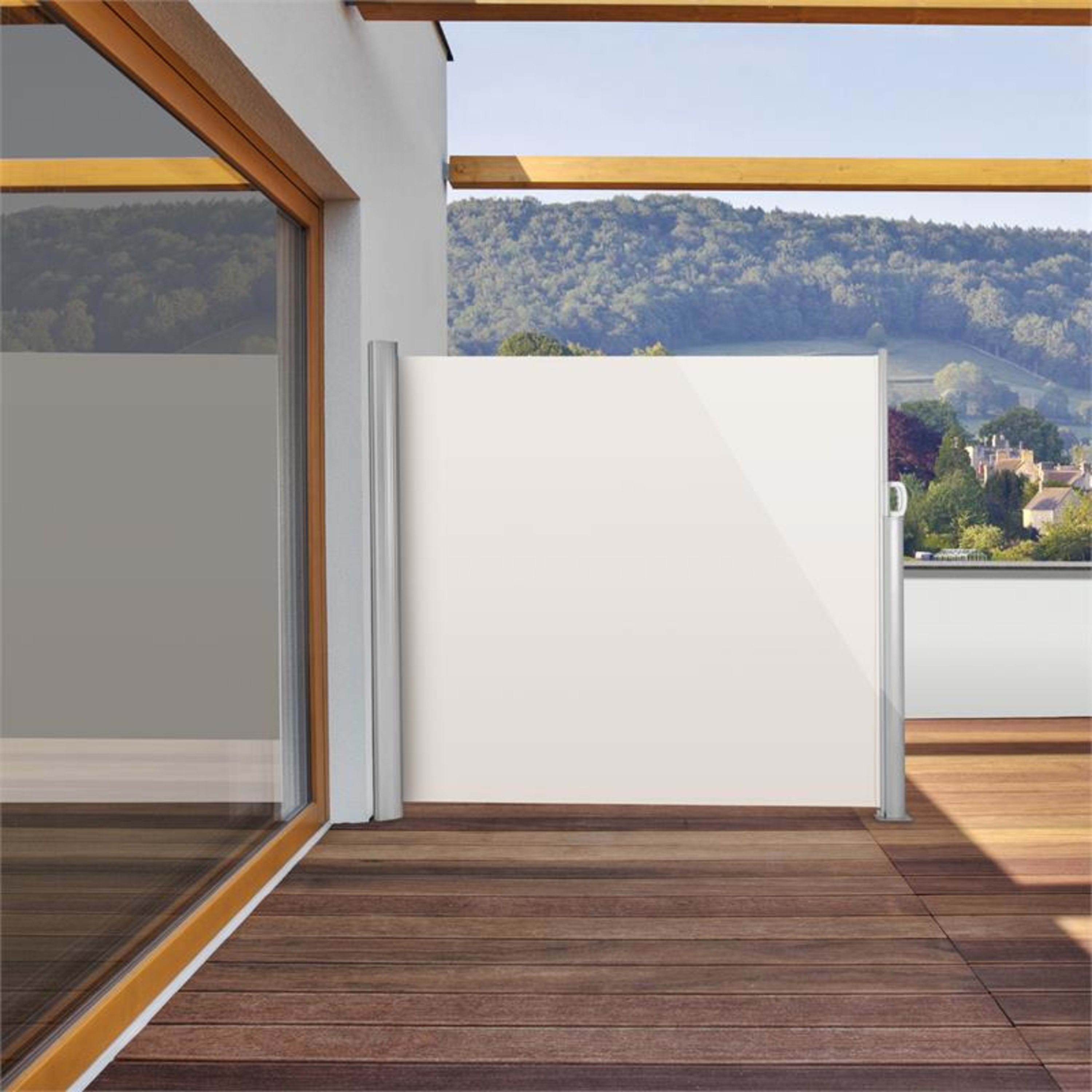 Bari 316 Tenda a Rullo Laterale300x160cm Alluminio Crema-Sabbia 160 cm | Crema