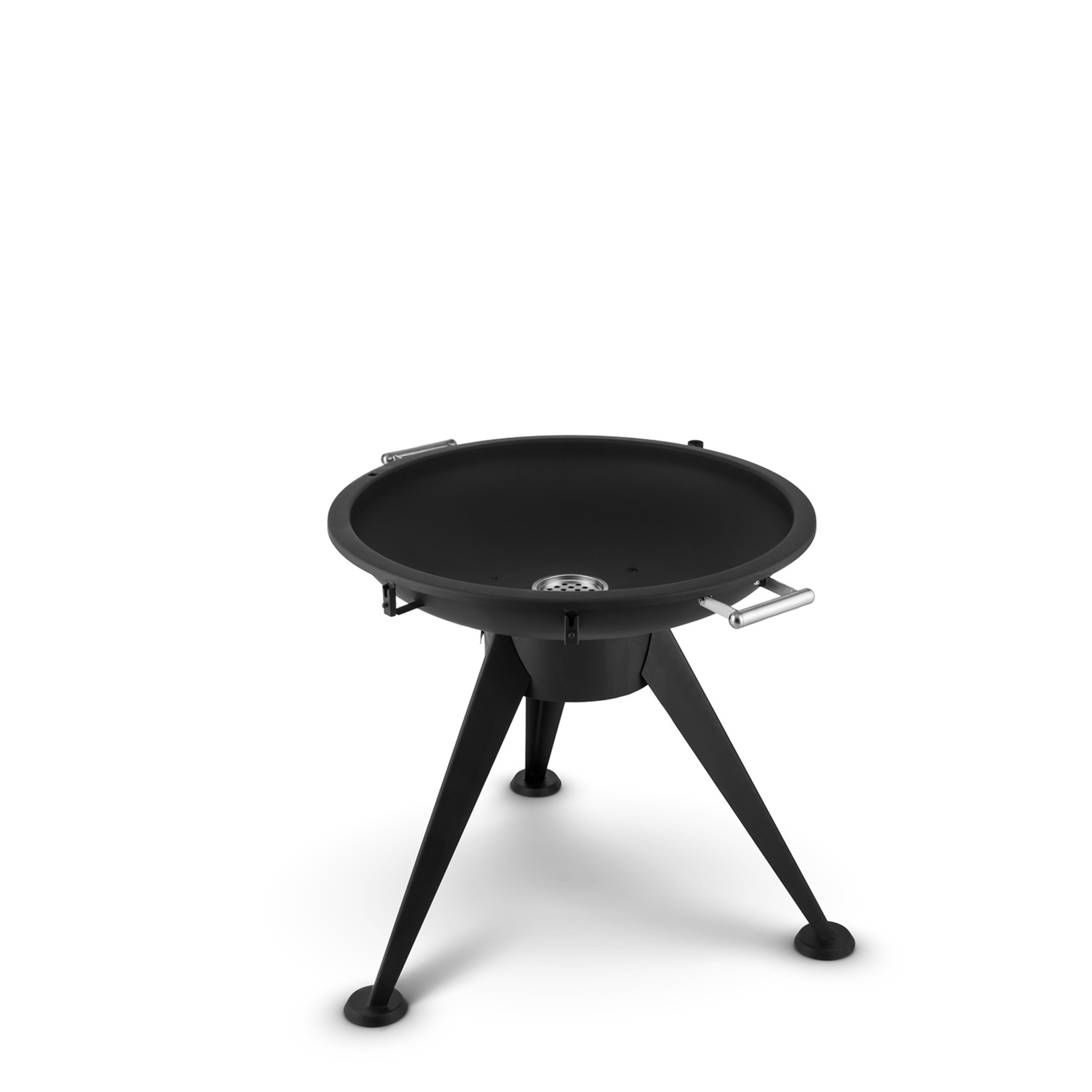 Delion Griglia Patibolo Sospesa Braciere Ø80cm Piedini Cavo Acciaio 