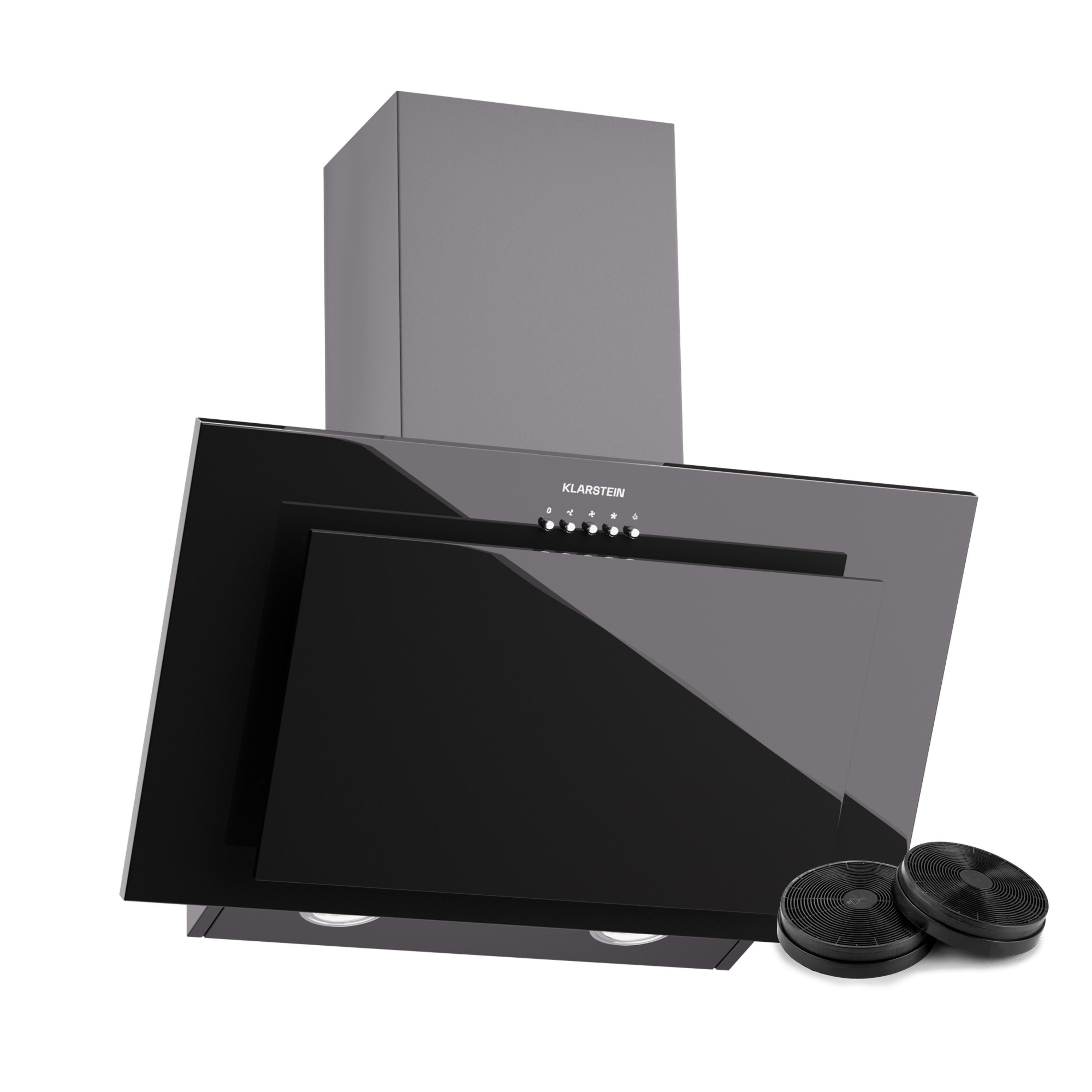 Athena 60, кухонна витяжка, 60 см, 247 м³/год, витяжка/абсорбер, LED