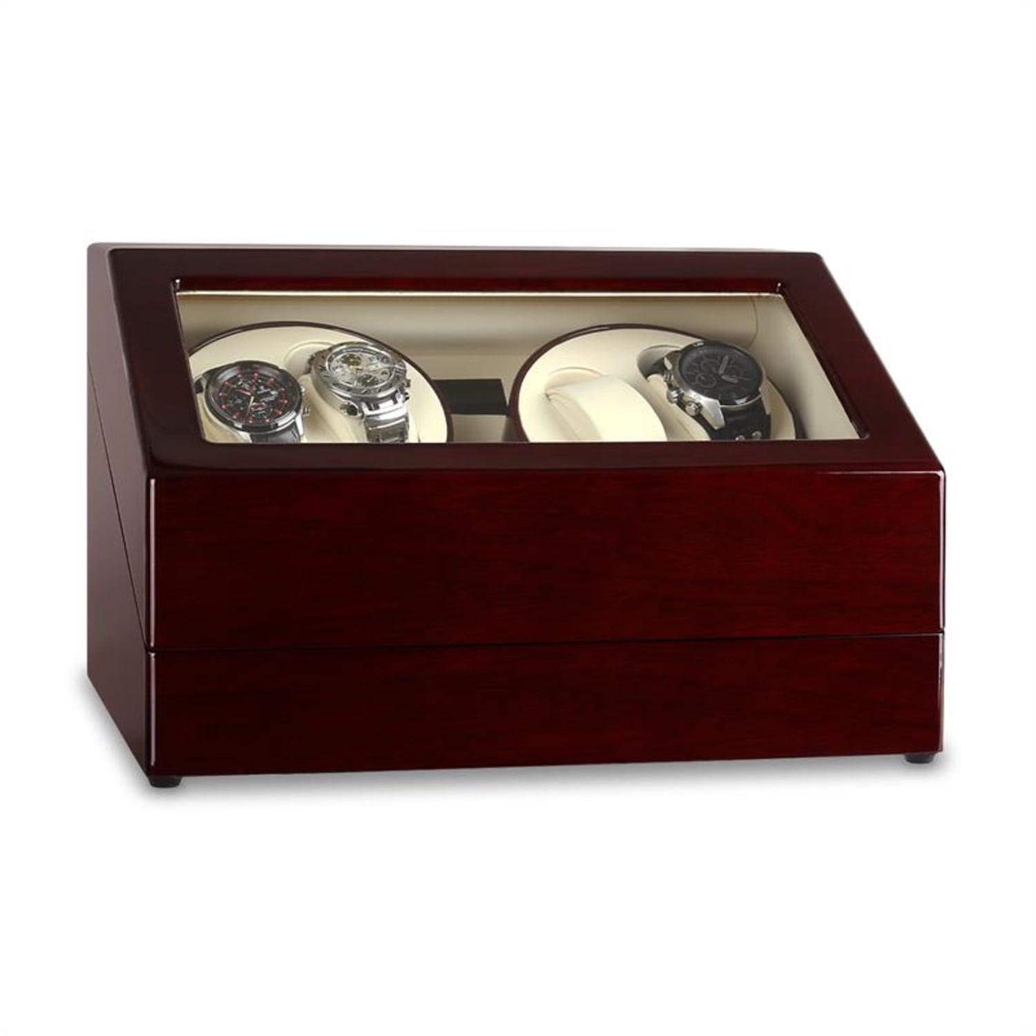 Old Marshall vetrina portaorologi girevole per 10 orologi