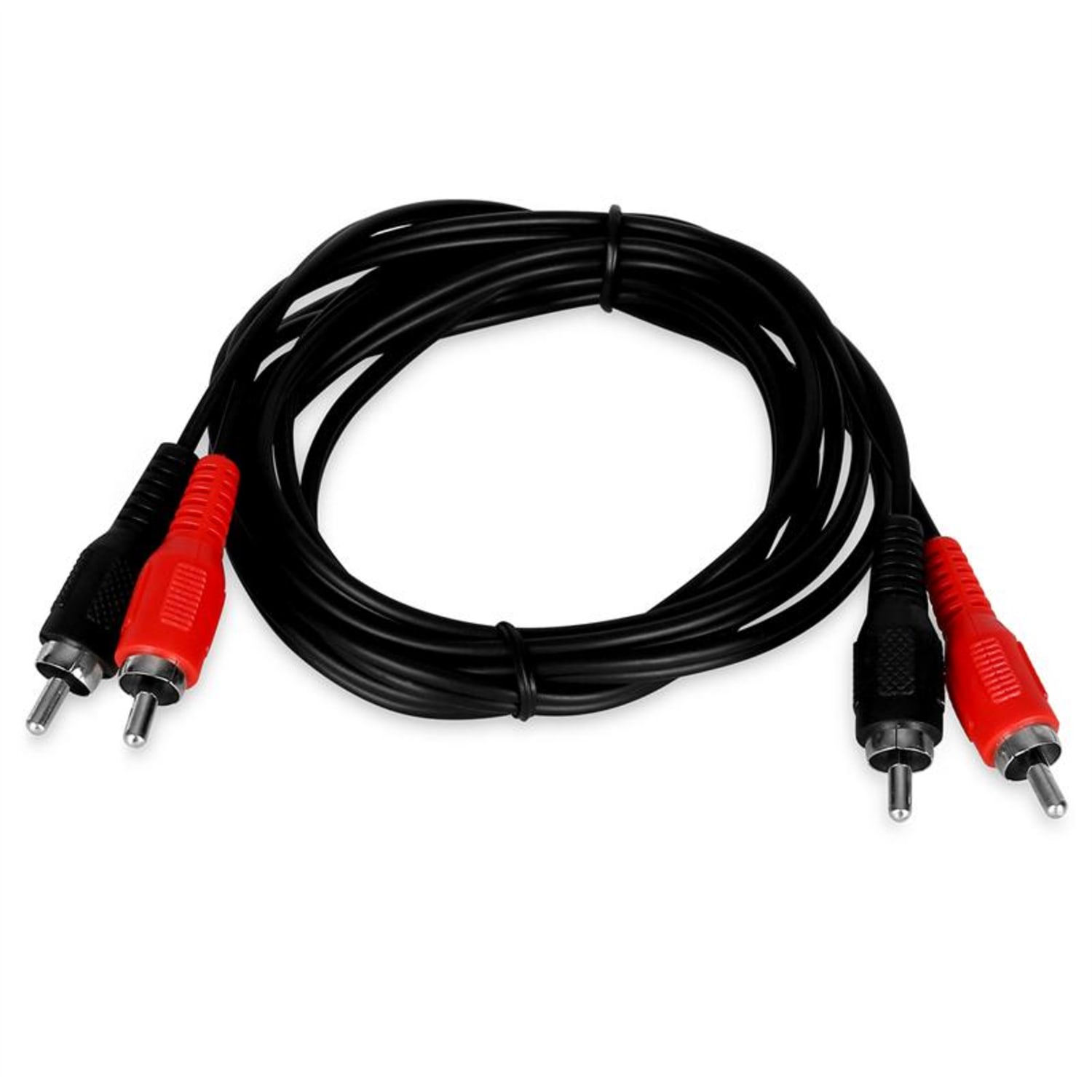 2 Metrski Audio RCA Kabel 4 Kraka 2 x Stereo Vhod-Izhod