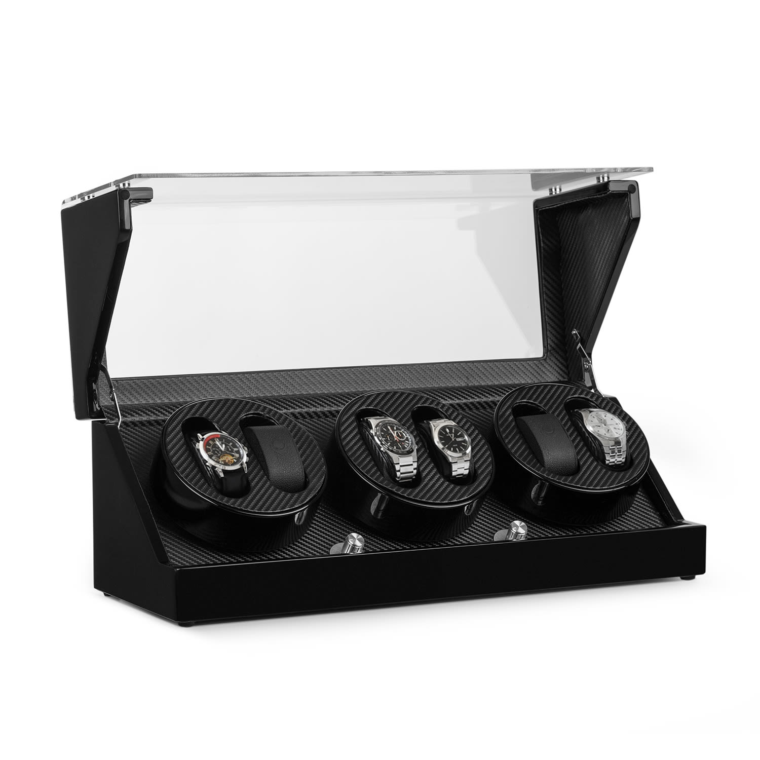 CA3PM Uhrenbeweger für 6 Uhren Karbon-Optik