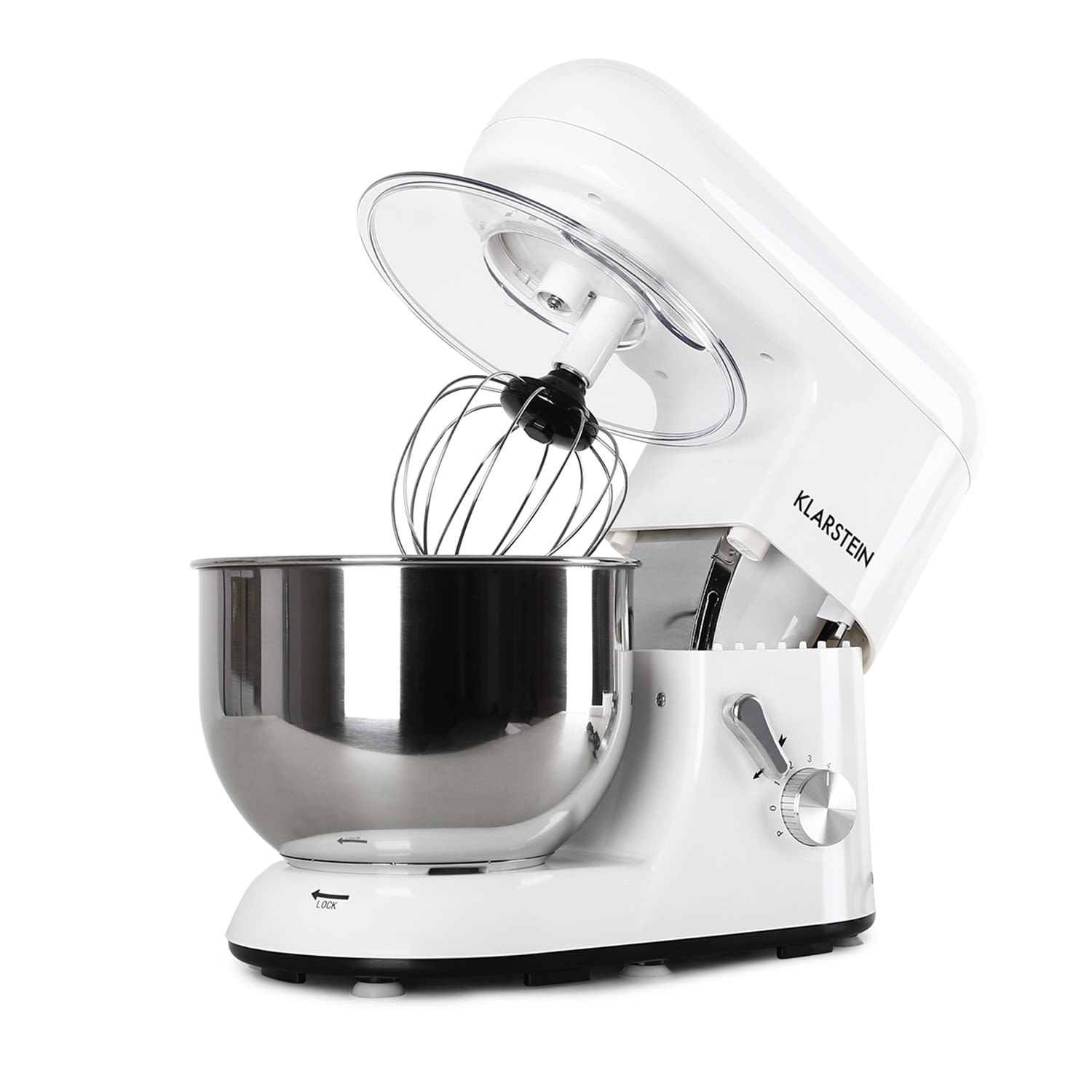 Bella Küchenmaschine 2000 W / 2,7 PS 5 Ltr Edelstahl BPA-frei