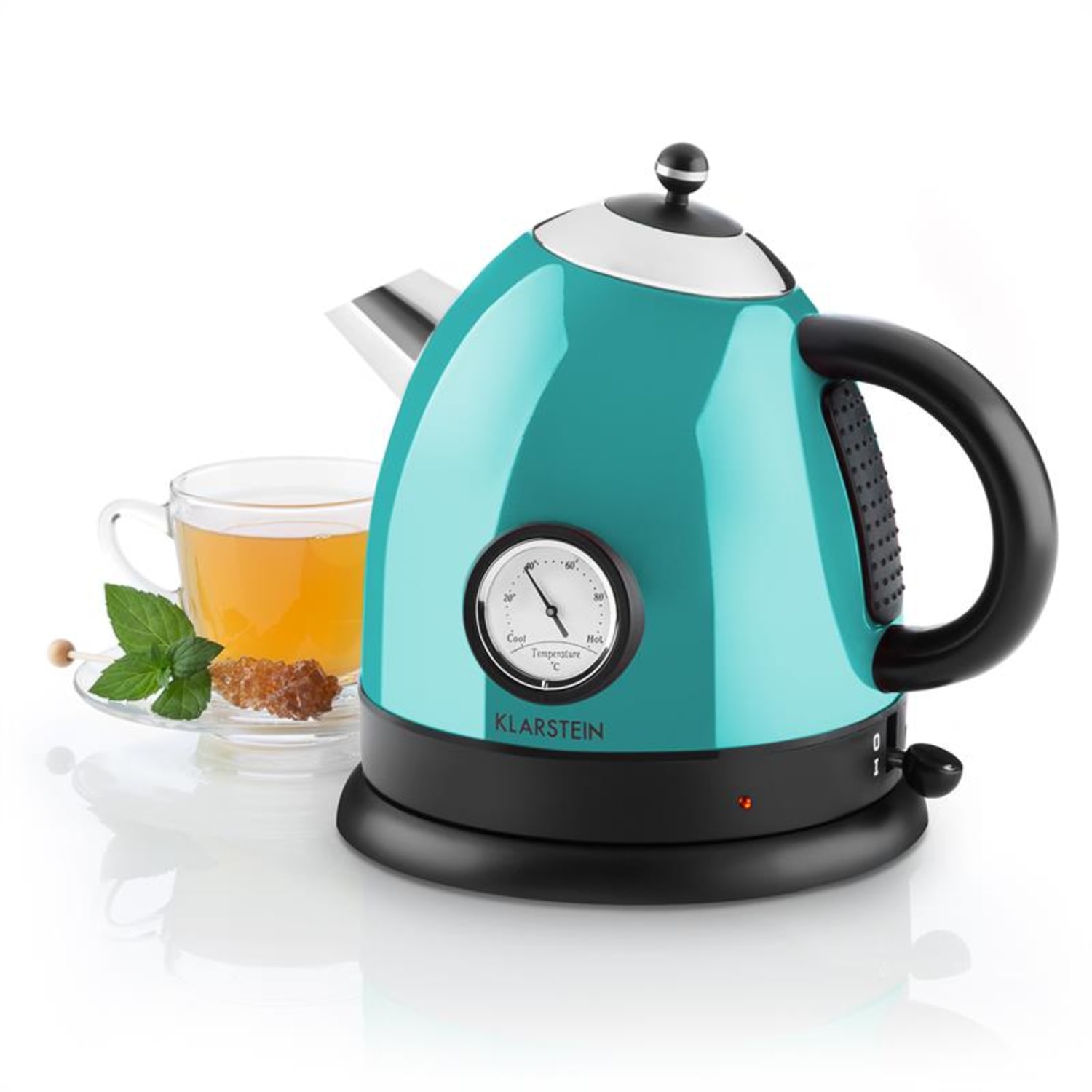 Aquavita Wasserkocher blau 1,5l 2200W