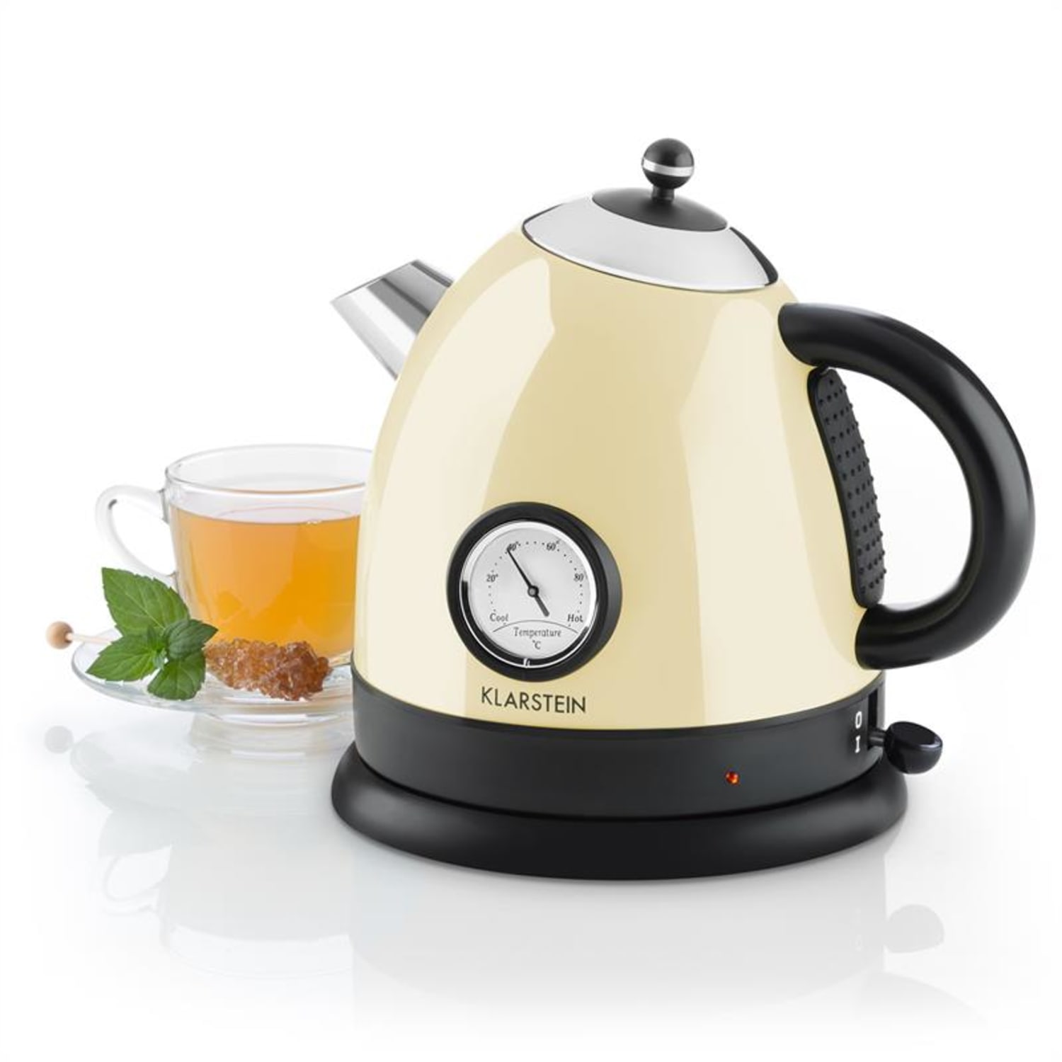 Aquavita Vedenkeitin 1,5 litraa, 2200 W, creme