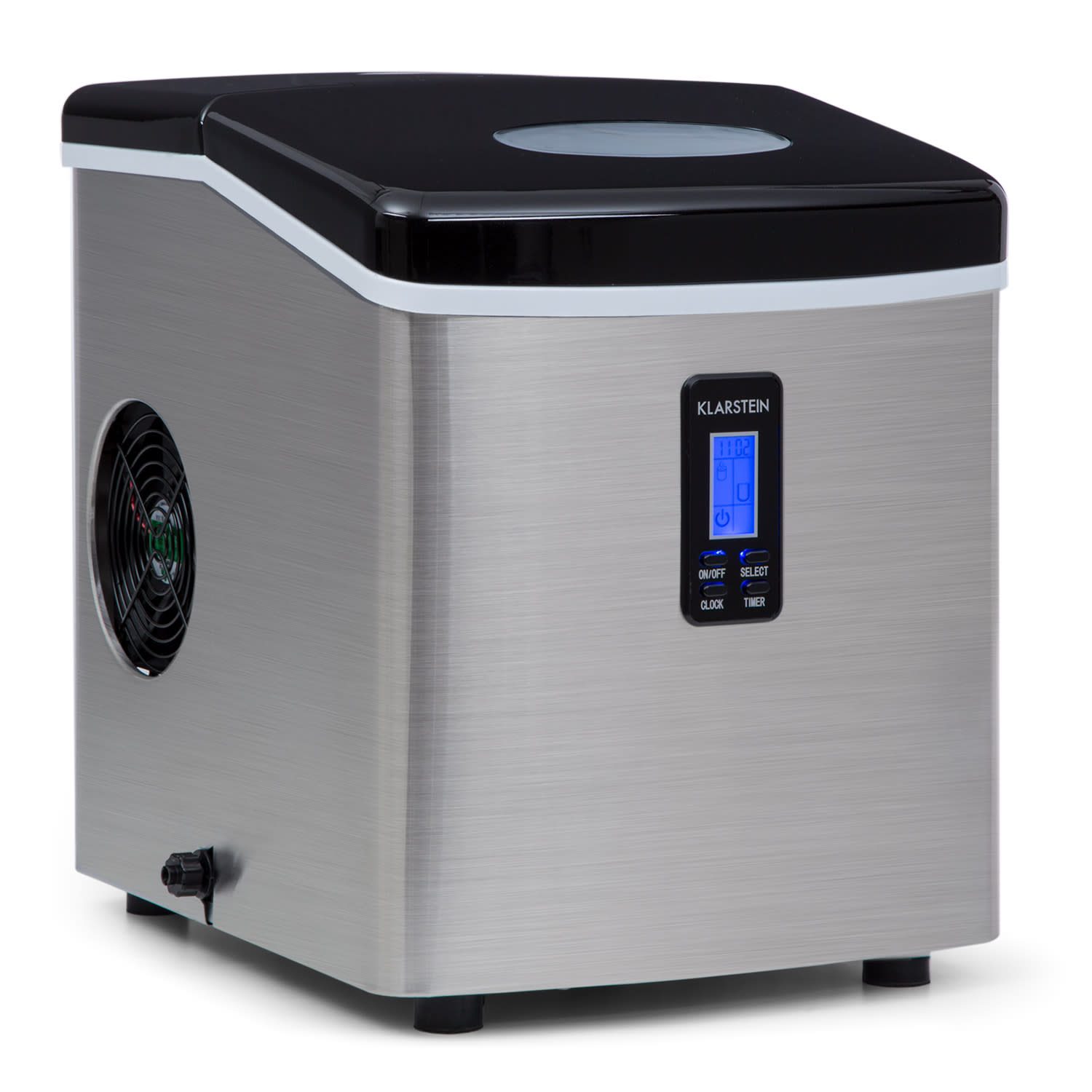 Mr. Black-Frost Eismaschine 150W Edelstahl schwarz 15kg