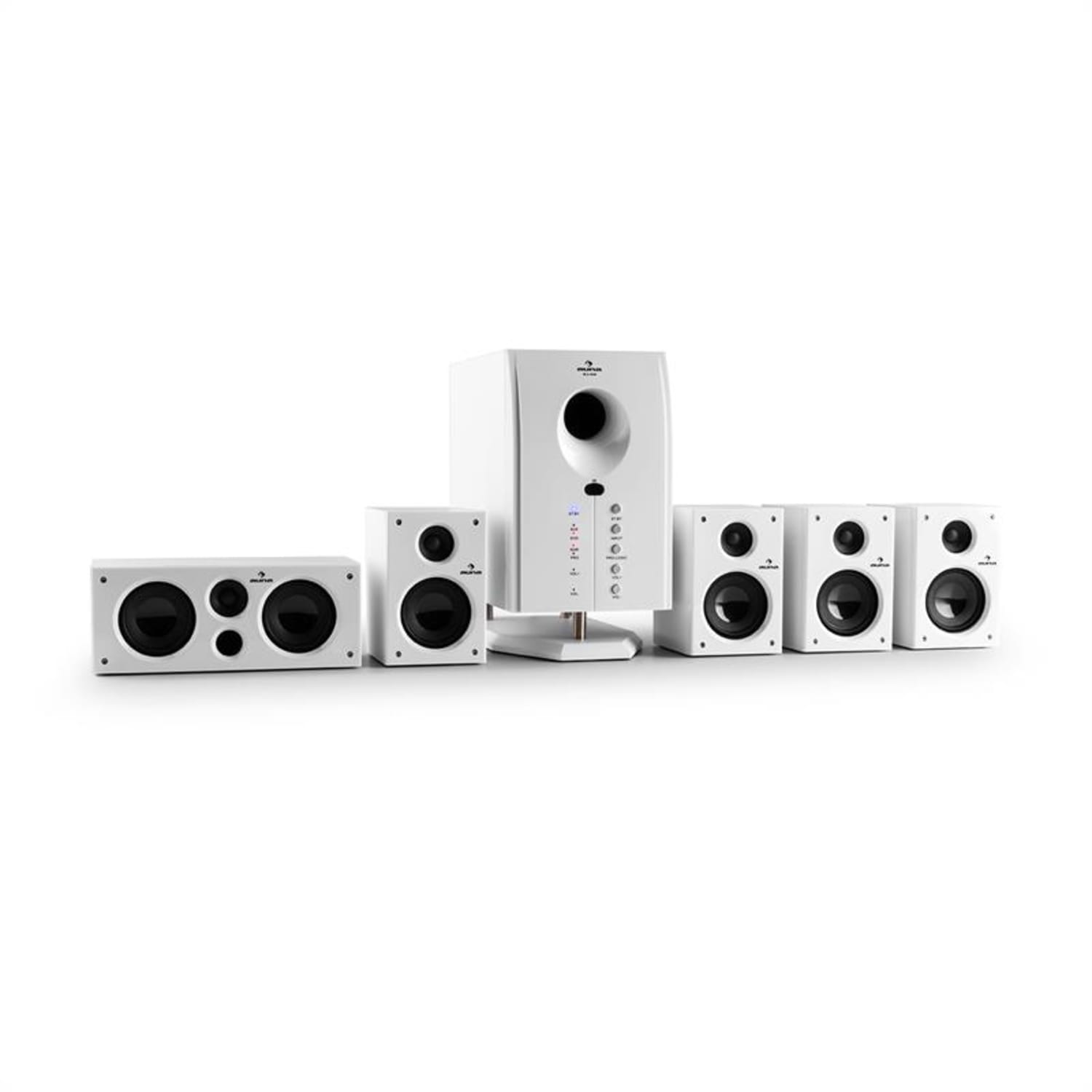 Areal 525 Активна 5.1 канална аудио система 125 W RMS в бял цвят