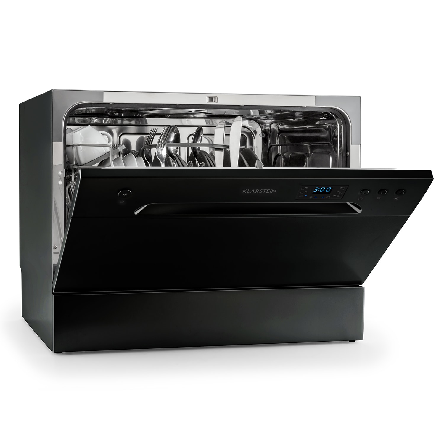 Amazonia 6 Lave-vaisselle 1380W 6 couverts Commande à bouton-poussoir