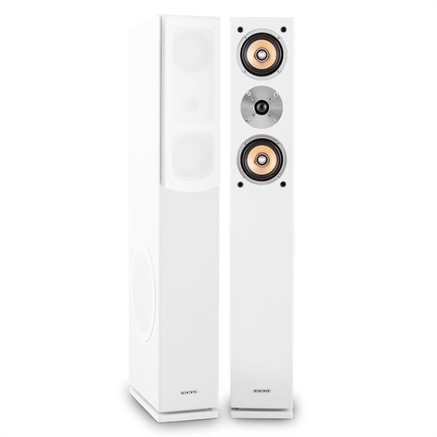 Linie 501 FS WH, 280 W, pár vežových reproduktorov, pasívne, biele