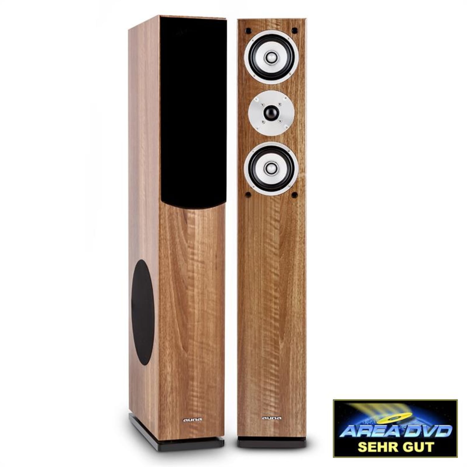 Line 501 FS WN Passive Tower Floor Speaker Pair 280w Walnut