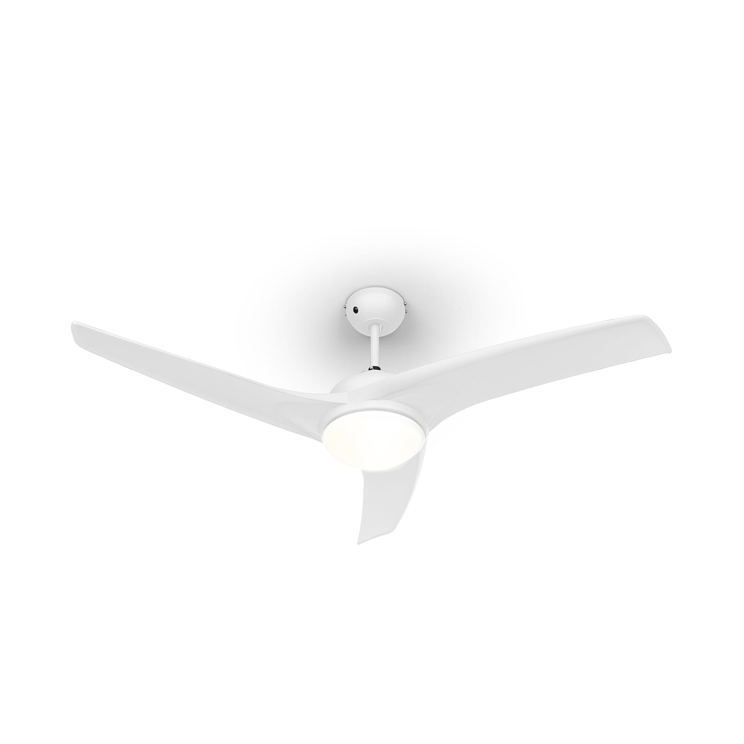 Figo, wentylator sufitowy z oświetleniem, 132 cm (52"), 55 W, lampa 2 x 42 W, pilot