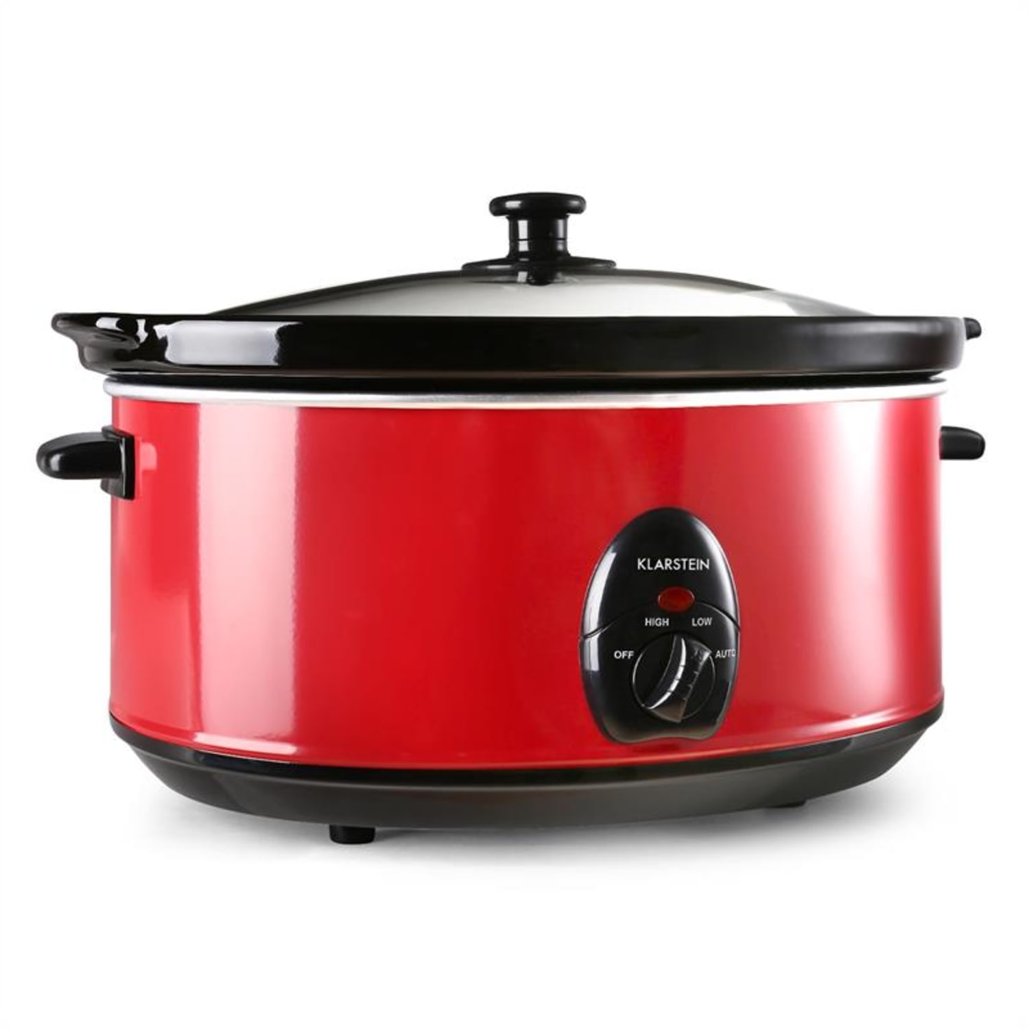 KLARSTEIN BRISTOL 65, roșu, vas lent, 300 W, 6,5 litri