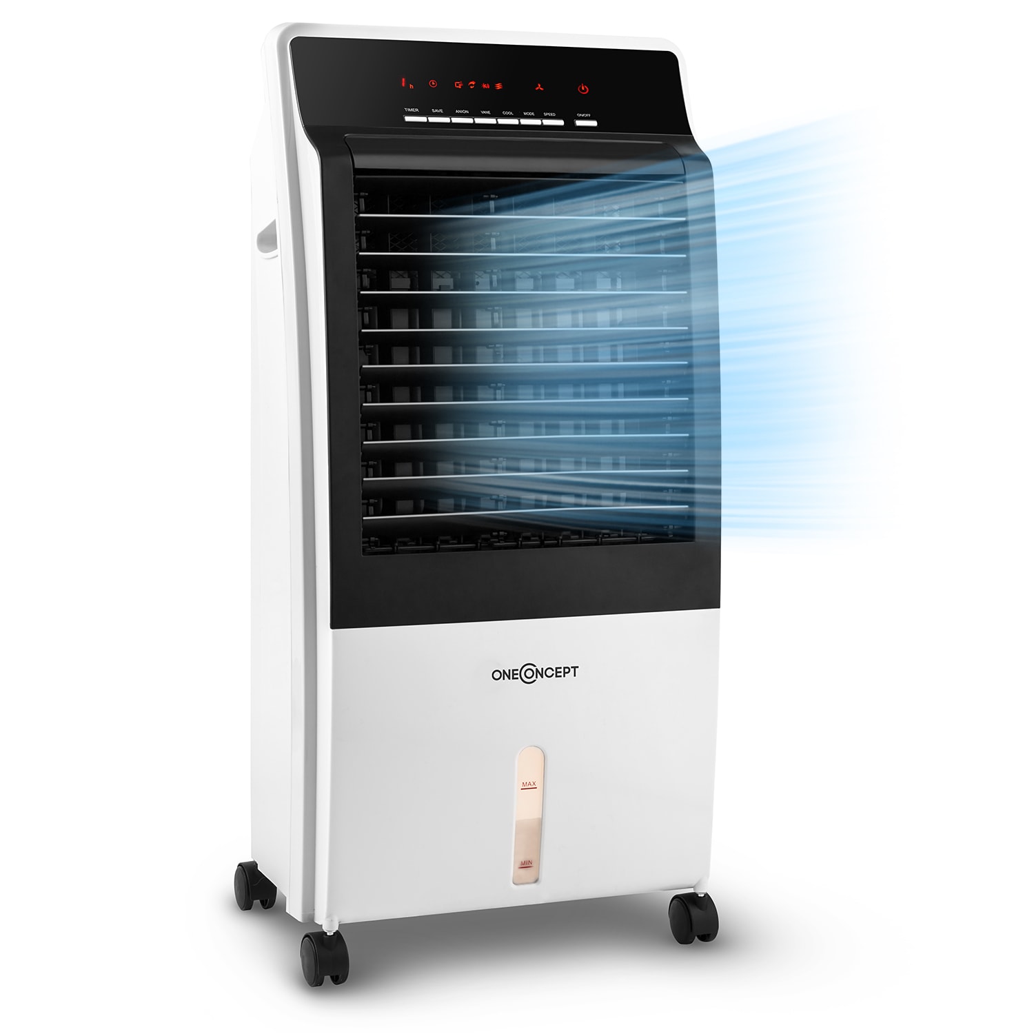 CTR-1 v2 4-en-1 rafraîchisseur d'air ventilateur humidificateur purificateur d'air 7 litres