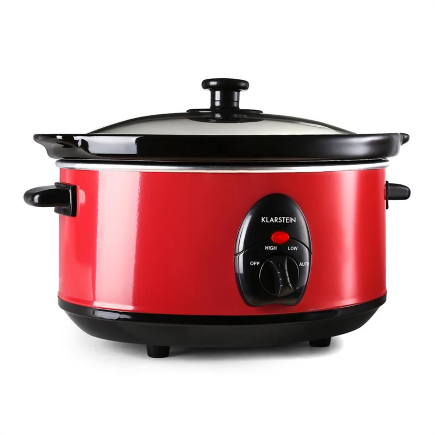 Bristol 35 Slow Cooker Schongarer 3,5 Liter 200W rot