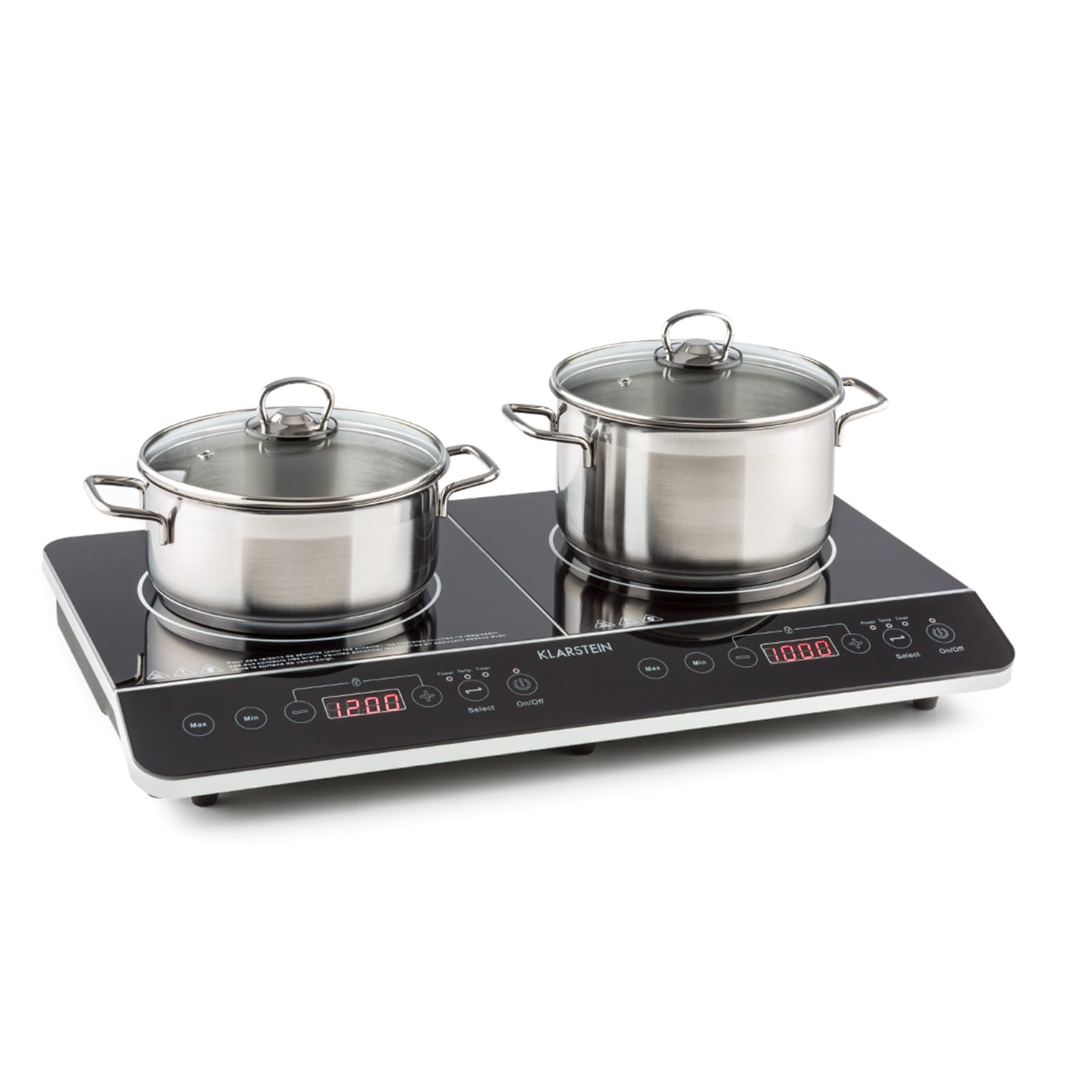VariCook Slim, dvojitá varná doska, 3500 W, časovač, 240 °C, dotyková