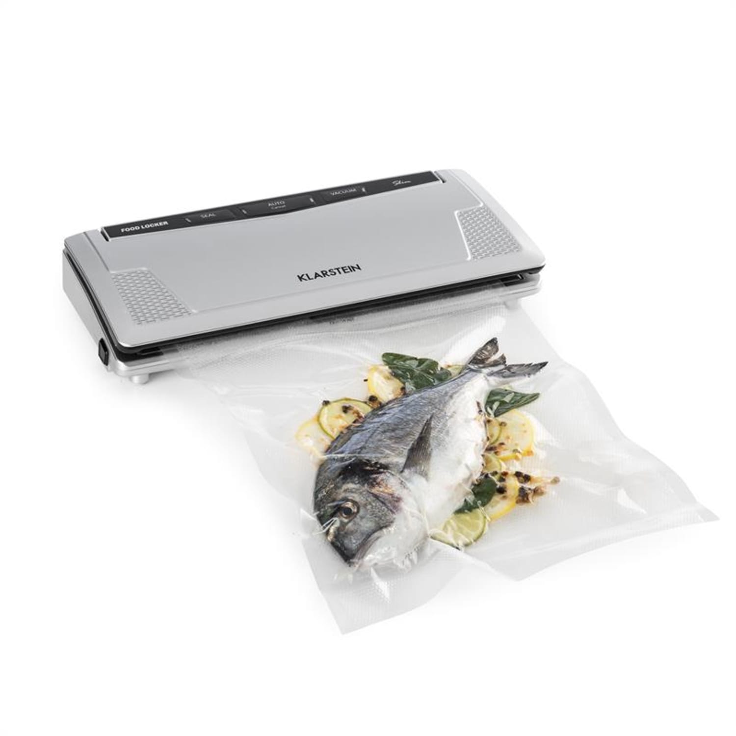 FoodLocker slim Vakuumierer 130W doppelte Schweißnaht
