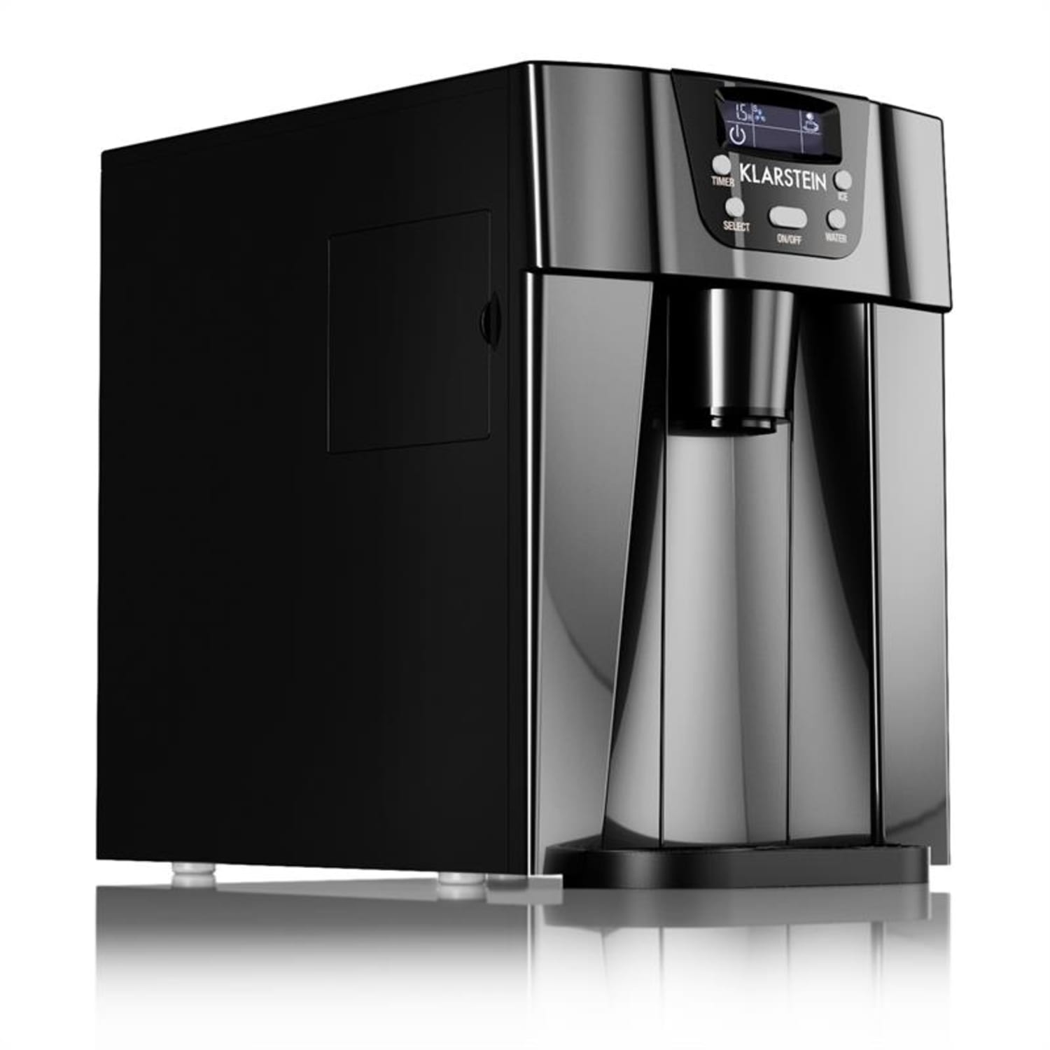 Ice Volcano 2GB Máquina de hielo LED 12kg negro