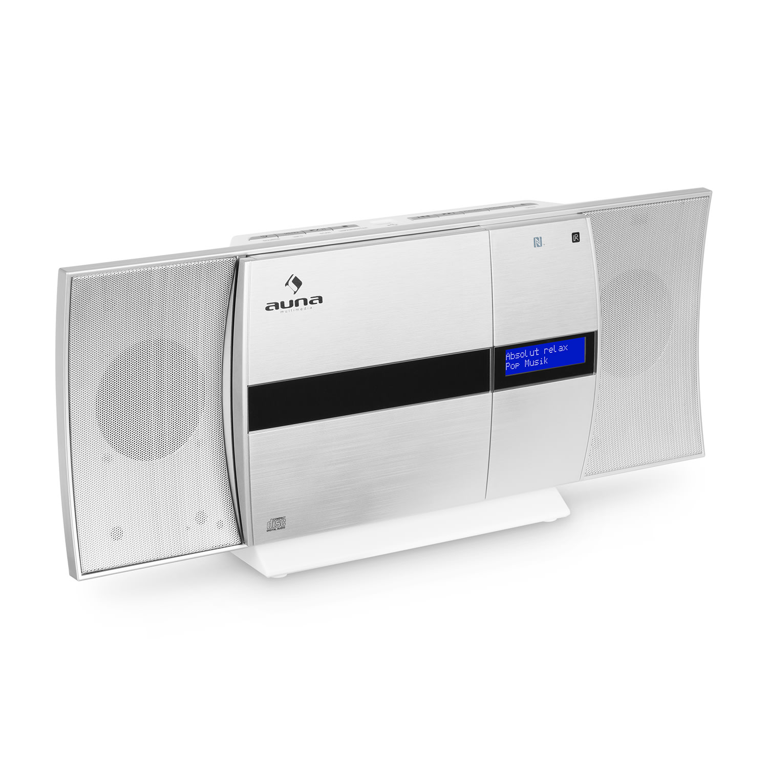 V-20 DAB Chaîne stéréo verticale Bluetooth NFC CD MP3 USB DAB+ & Tuner FM