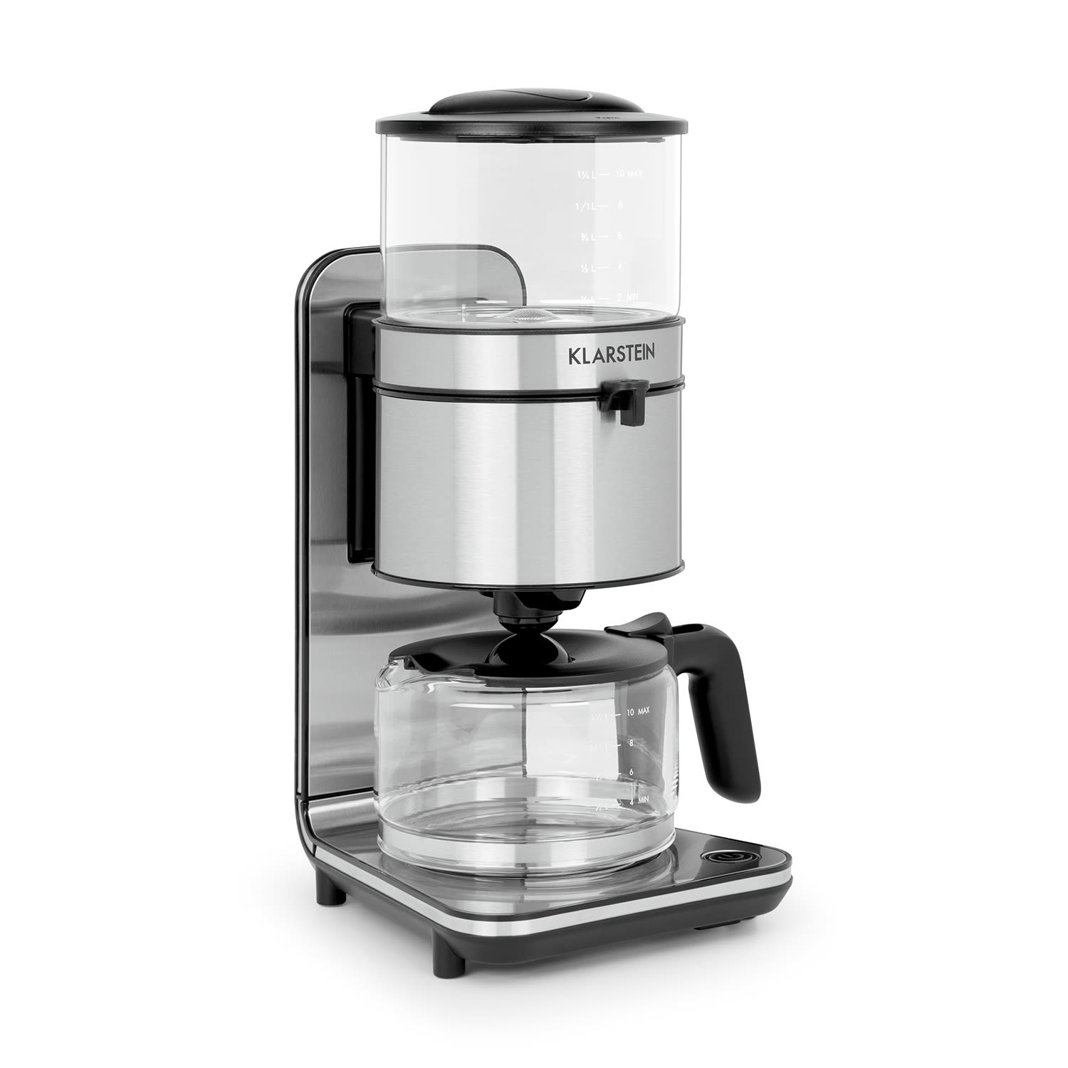 Soulmate Kaffeemaschine Filter-Kaffeemaschine 1800W Glas Edelstahl